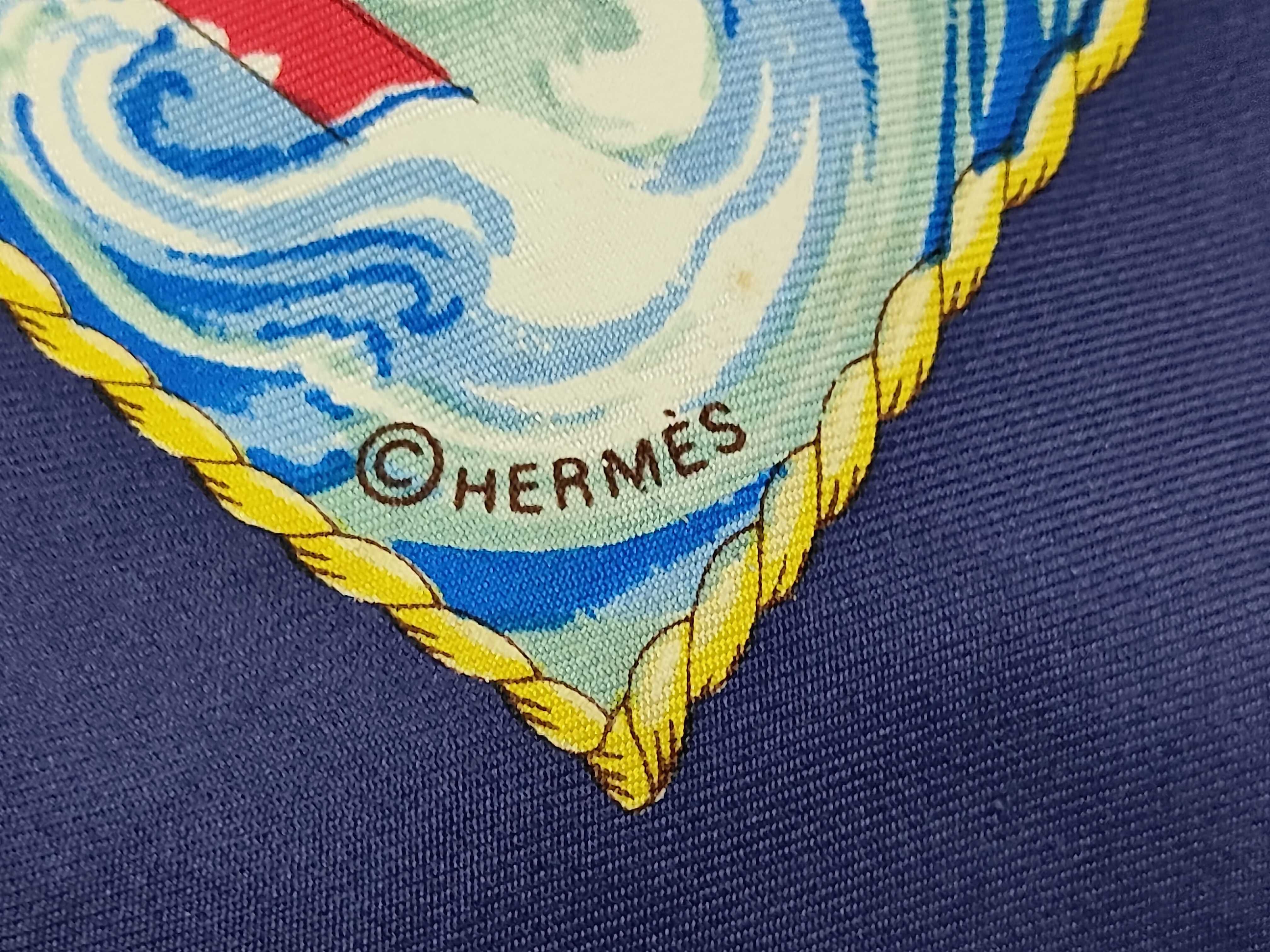 Hermes Vive le Vent Silk Scarf by Joachim Metz