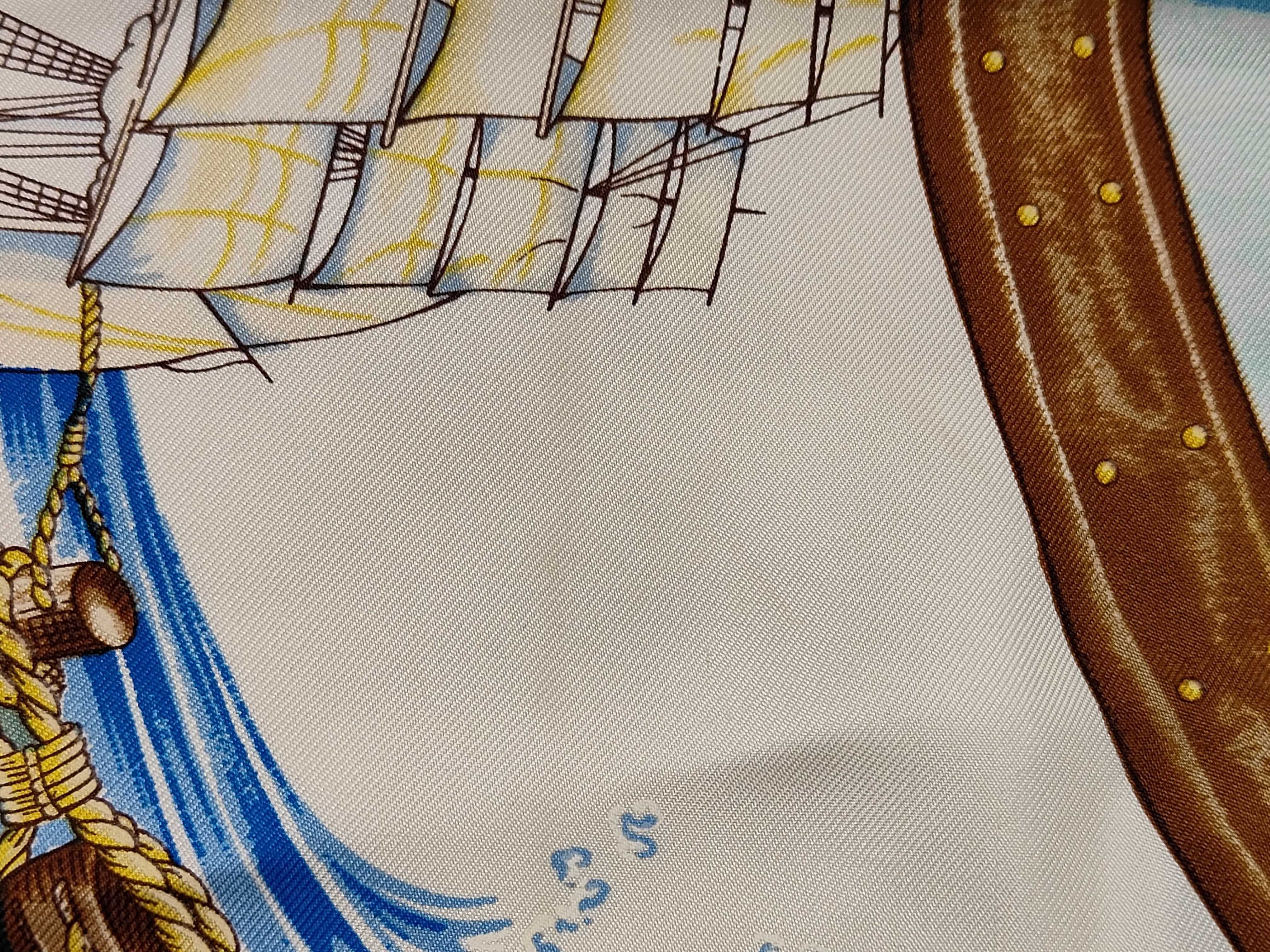 Hermes Vive le Vent Silk Scarf by Joachim Metz
