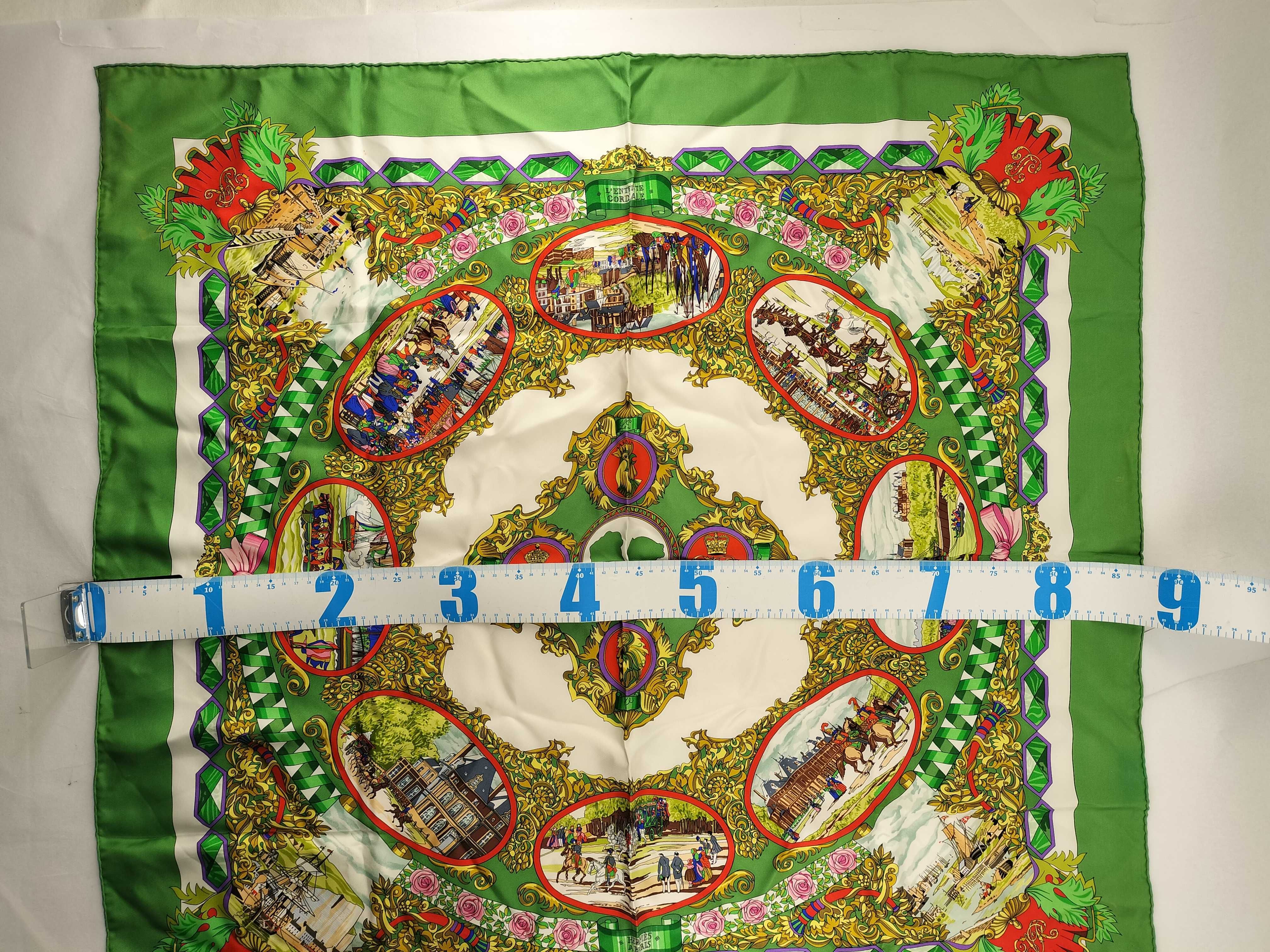 Hermes Paris Silk Scarf L'Entente Cordiale