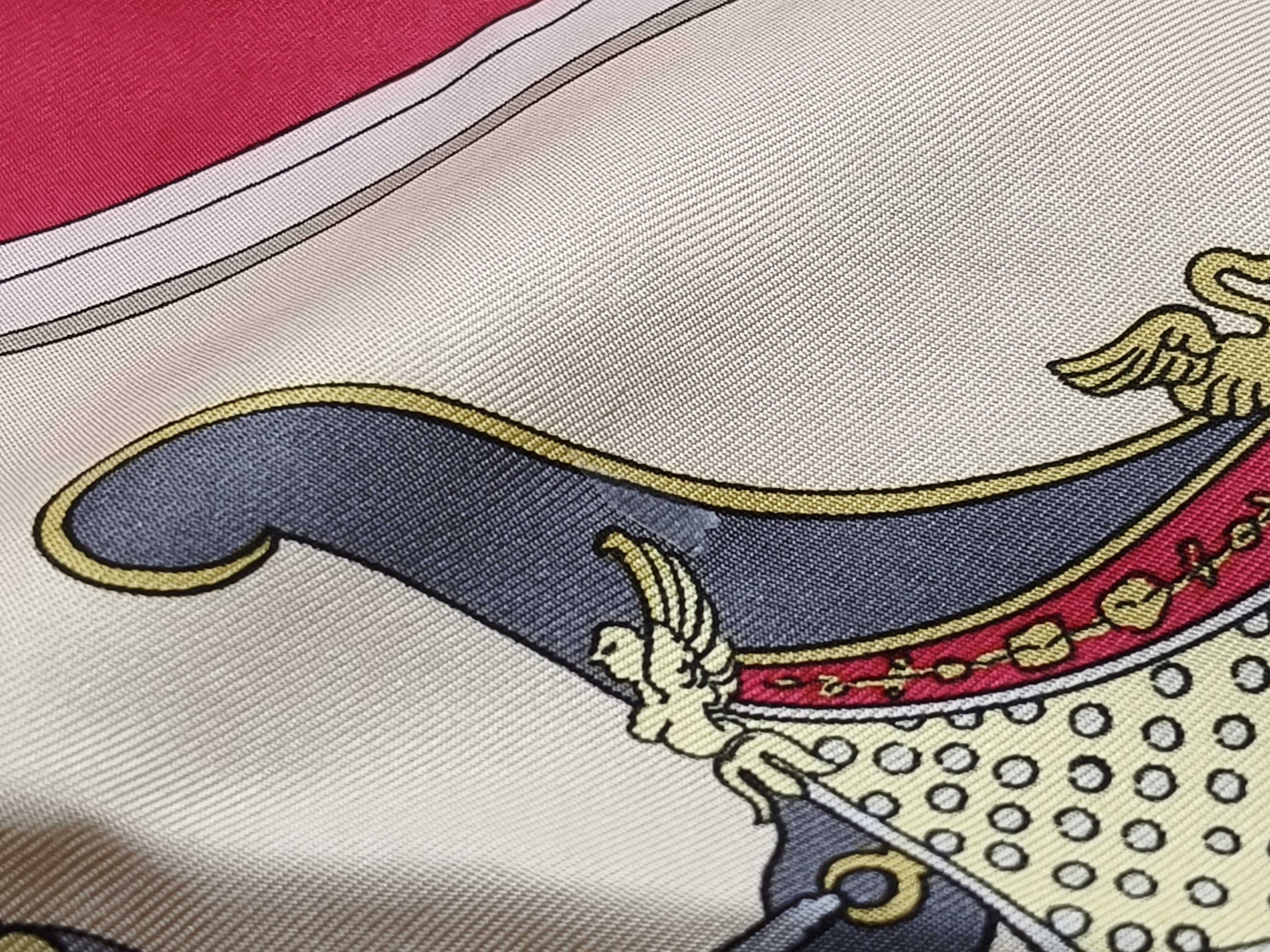 Hermes Springs Silk Twill Scarf by Philippe Ledoux