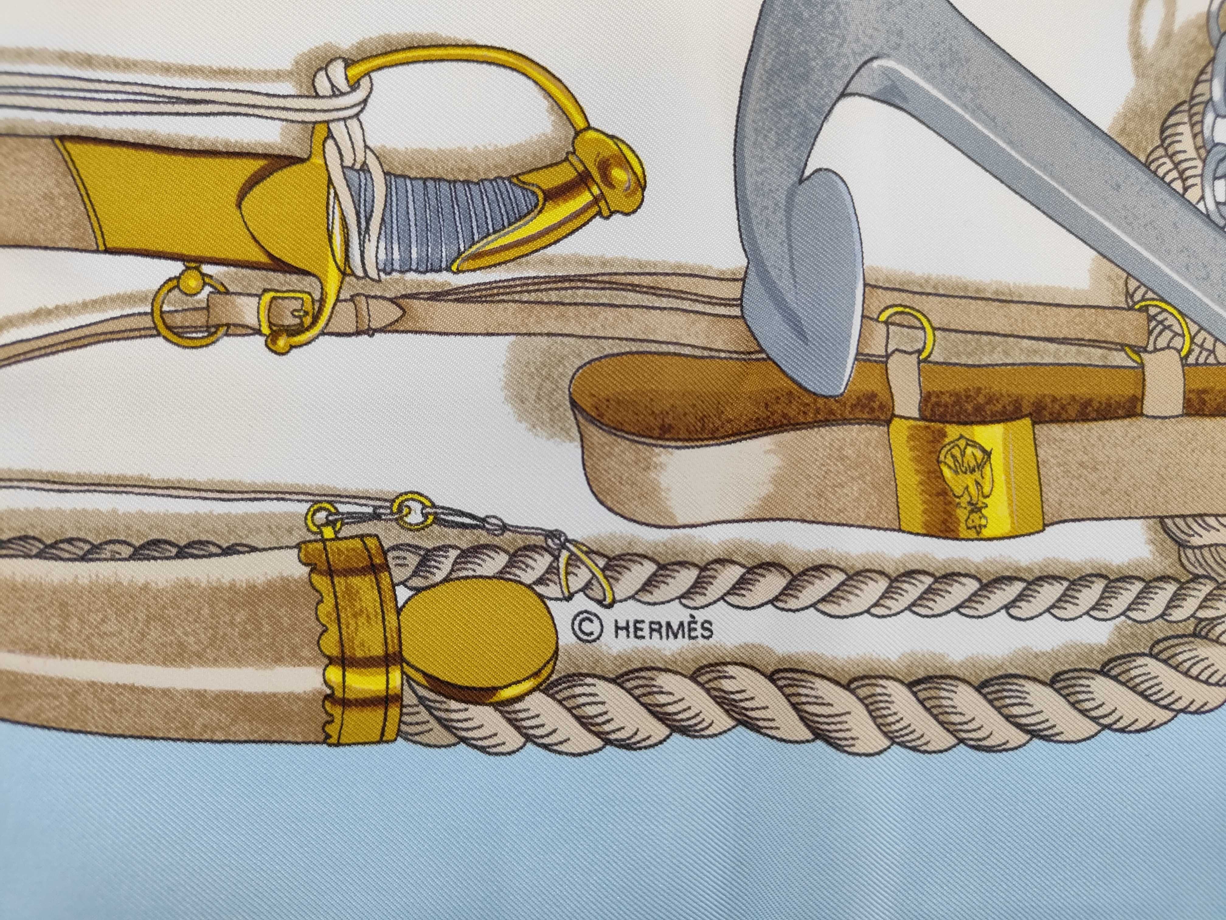 Hermes Musee Silk Scarf by Philippe Ledoux