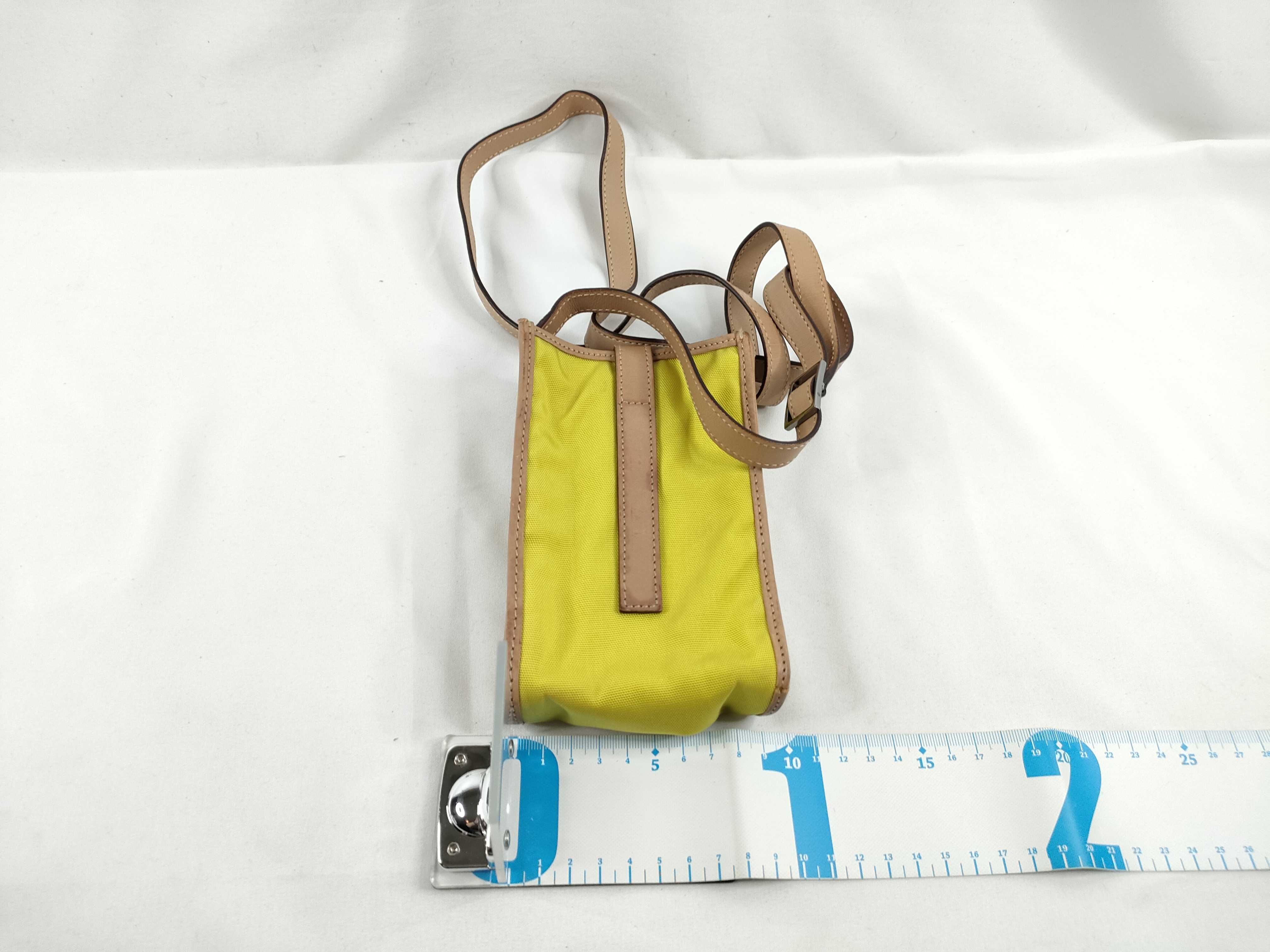 Gucci Jackie Mini Crossbody Canvas and Leather Phone Pouch