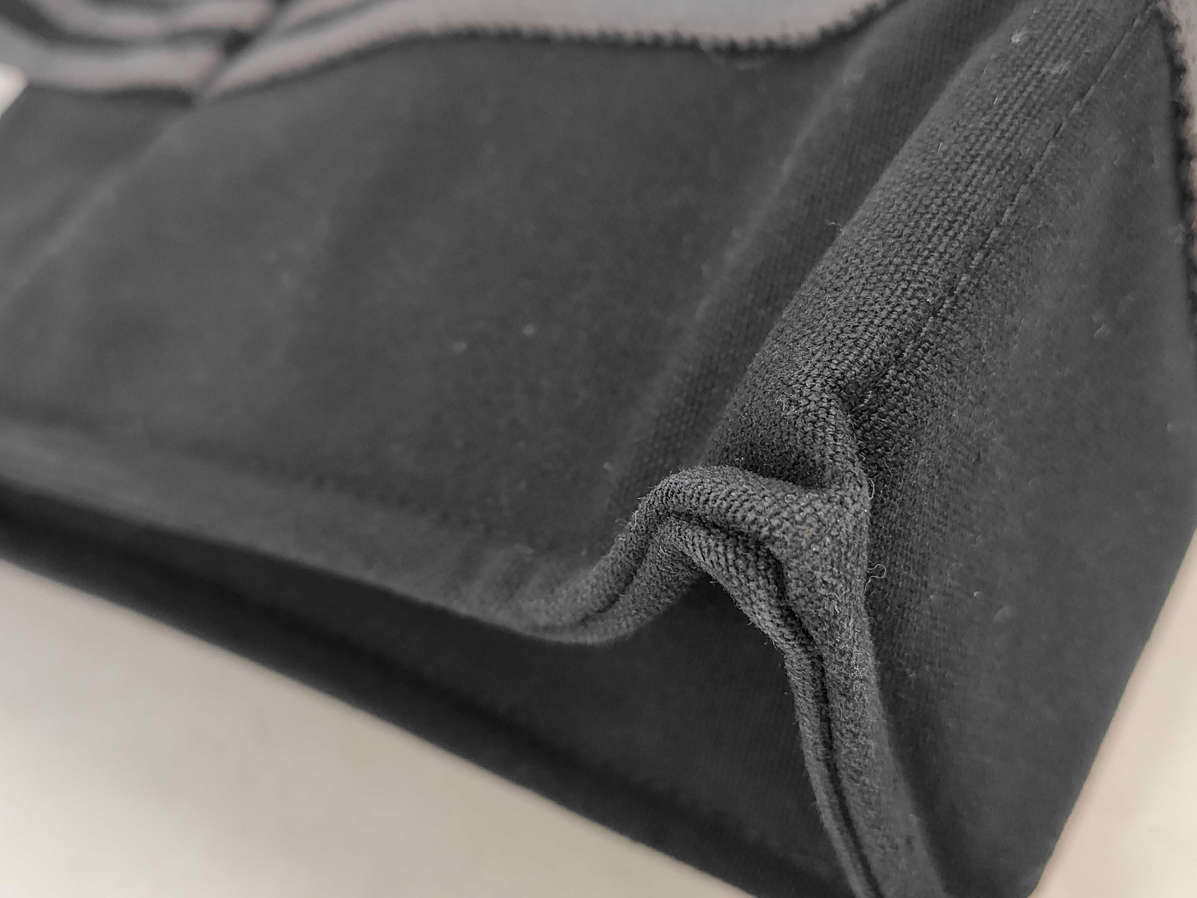 Hermes Black Canvas Fourre-Tout PM Tote Bag
