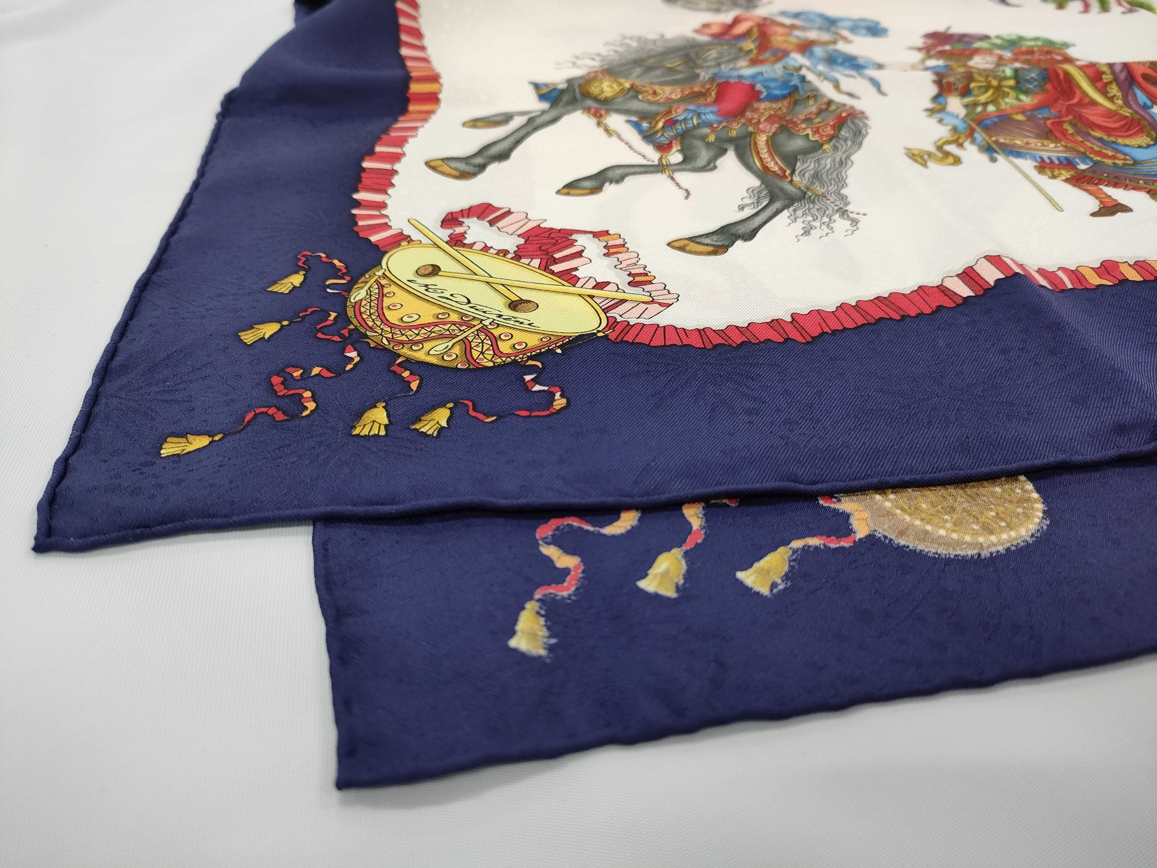 Hermes Les Fetes du Roi Soleil Silk Jacquard Scarf with Box