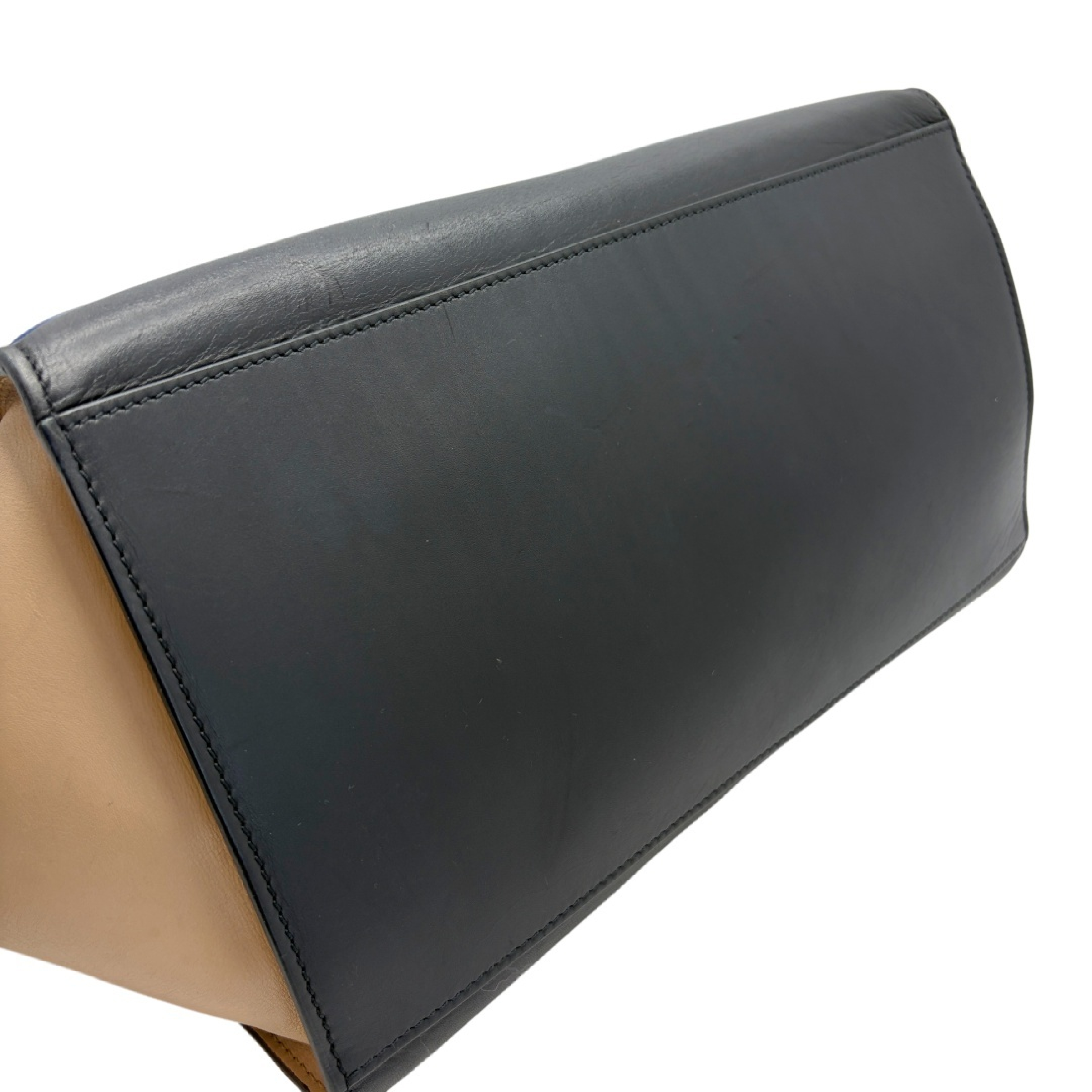 Celine Tri-Color 2-Way Trapeze Bag