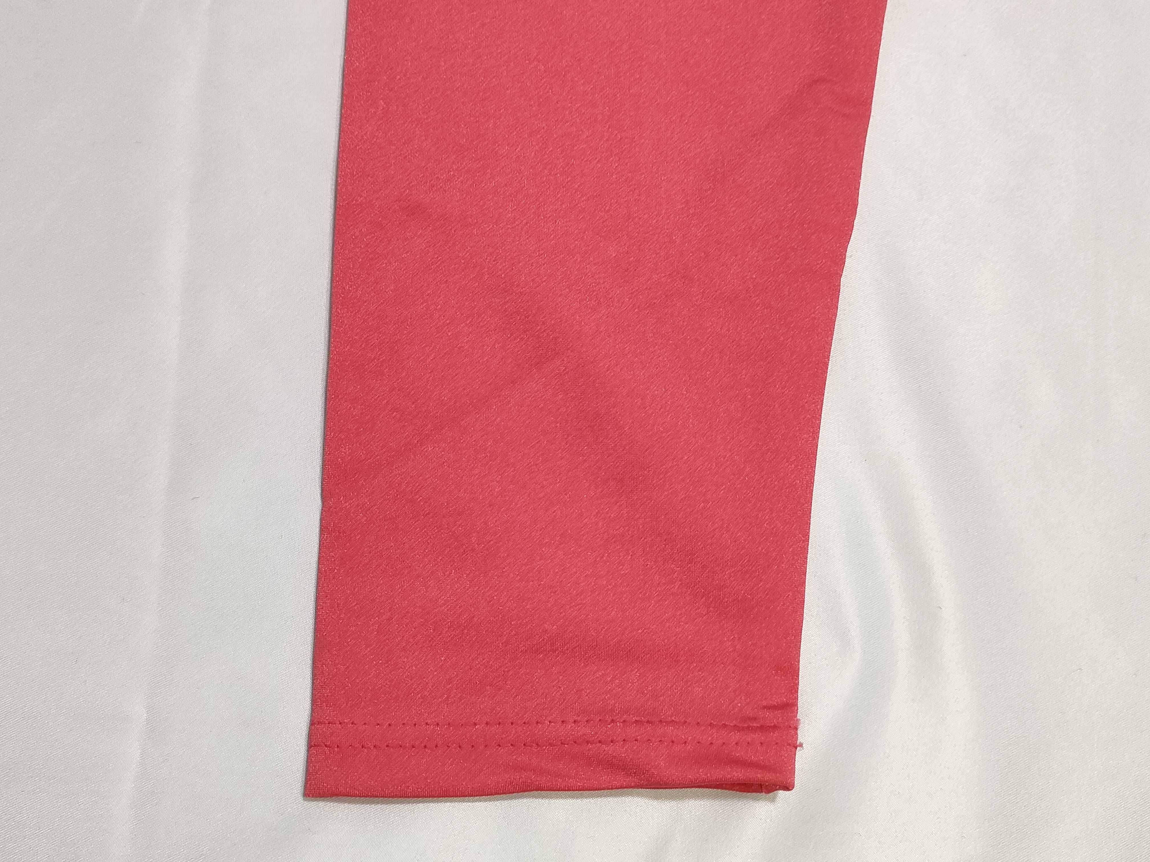 Vintage Chanel Coral Pink Stretch Jersey Leggings Size 38