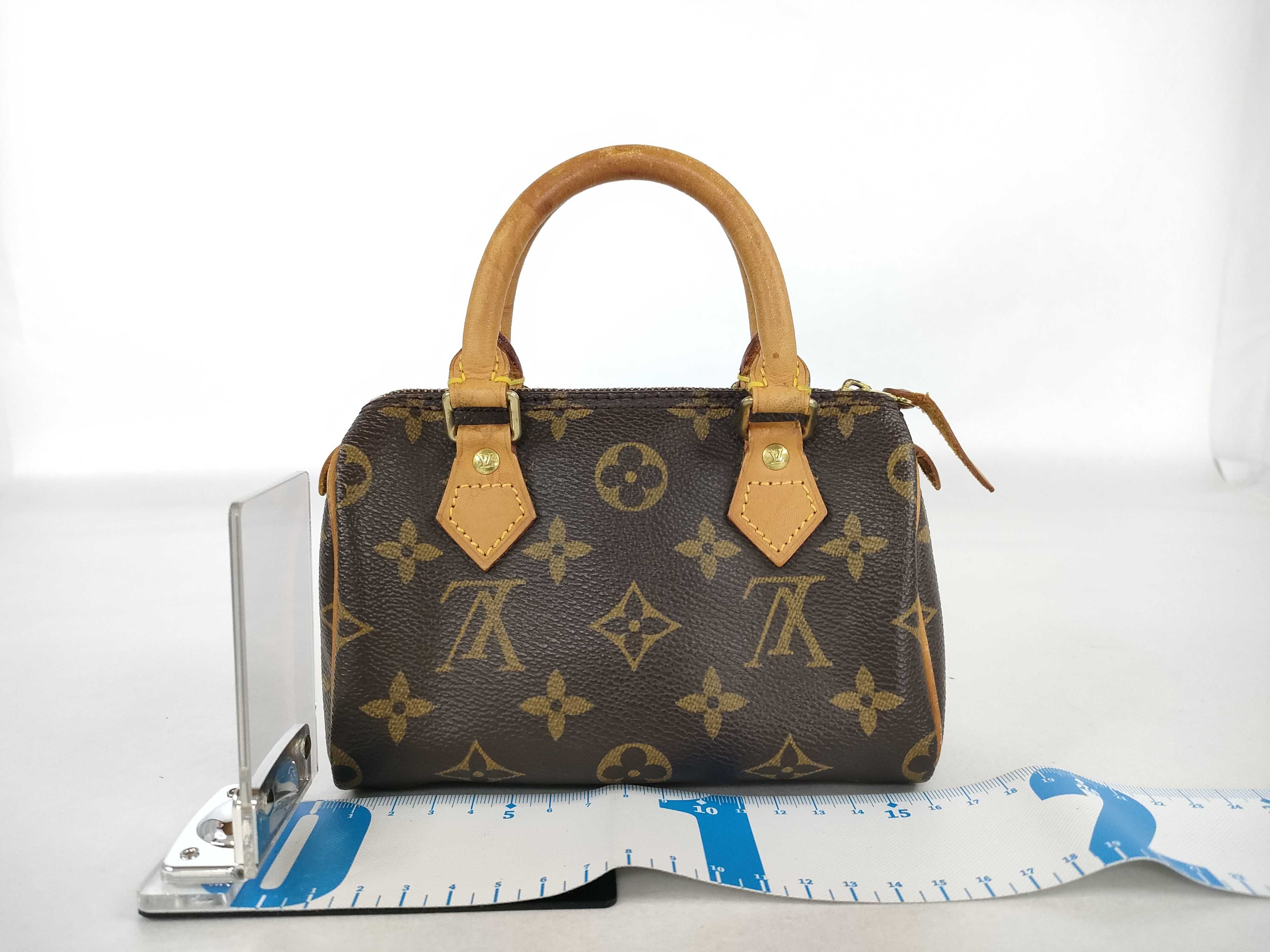 Louis Vuitton Monogram Mini Sac HL Speedy Handbag