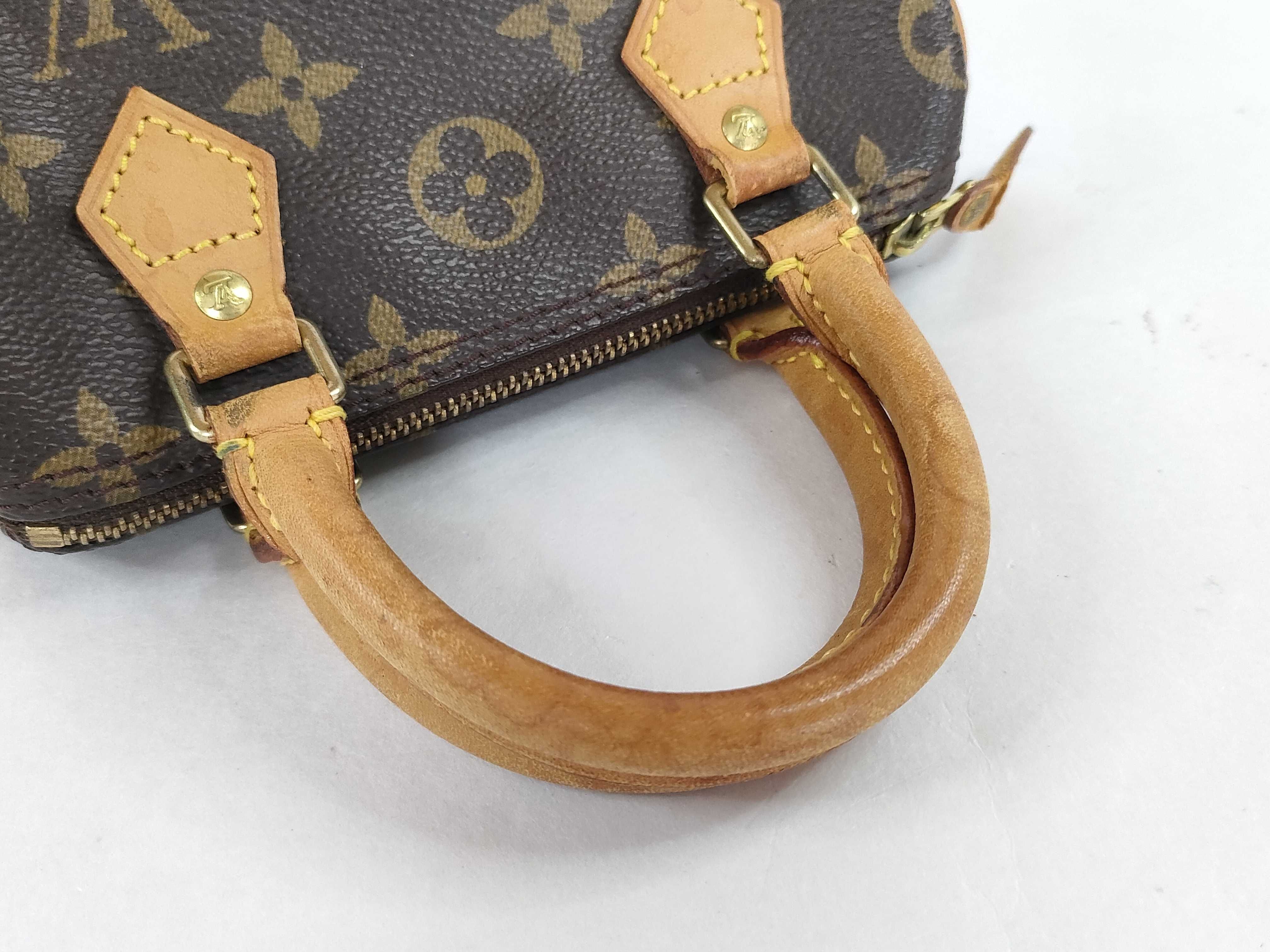 Louis Vuitton Monogram Mini Sac HL Speedy Handbag