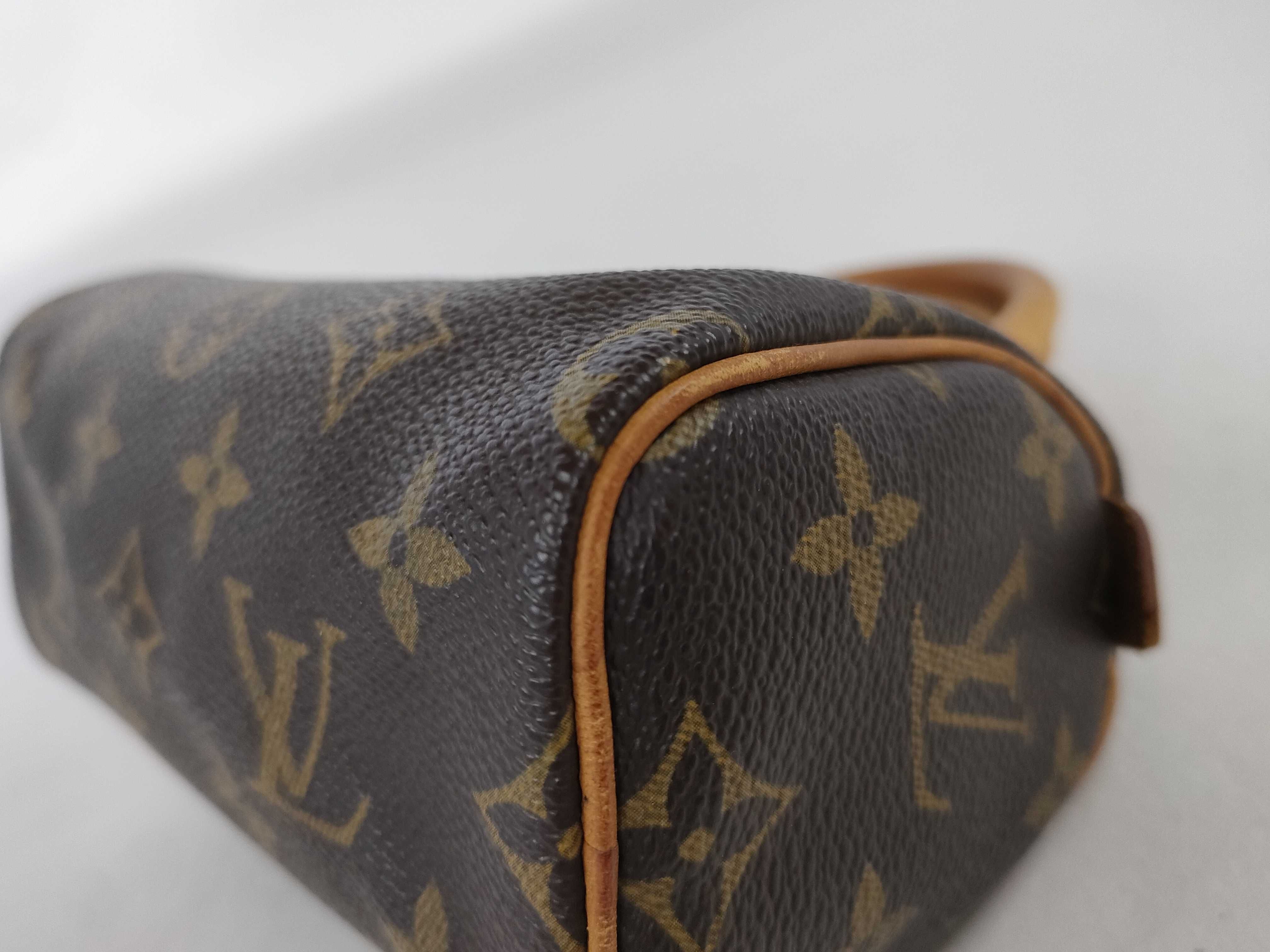 Louis Vuitton Monogram Mini Sac HL Speedy Handbag