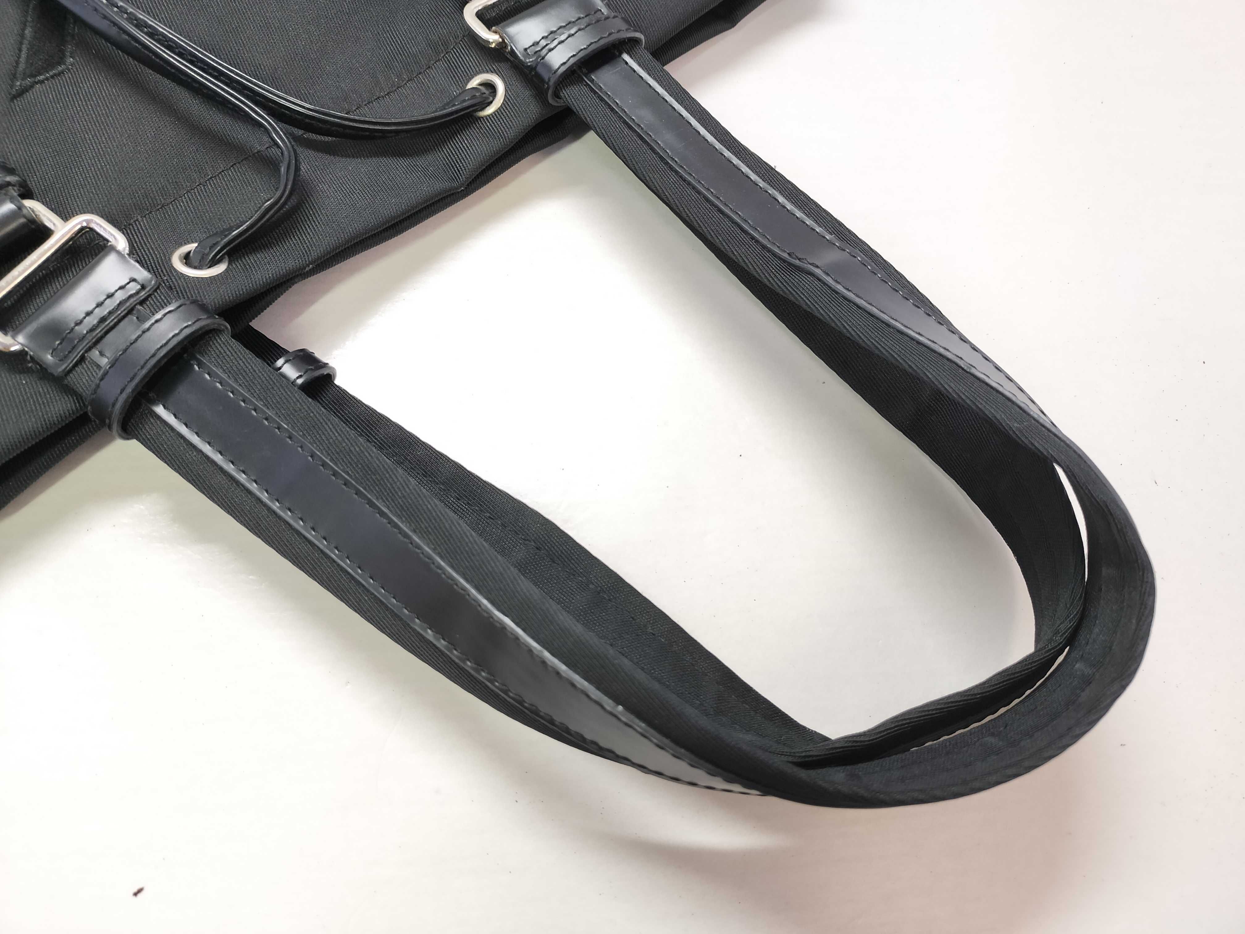 Yves Saint Laurent Black Canvas Kahala Tote Bag