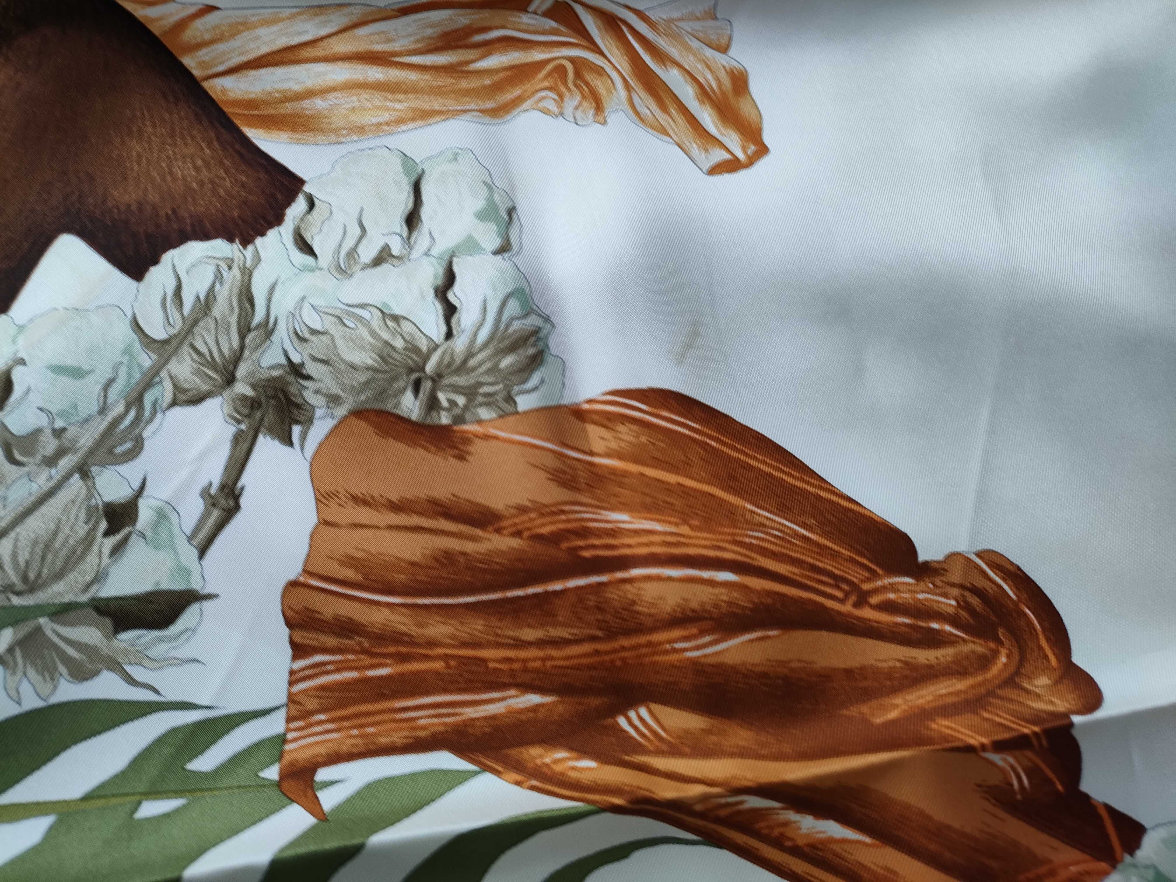 Hermes Turbans des Reines Silk Scarf by Michelle Szabo