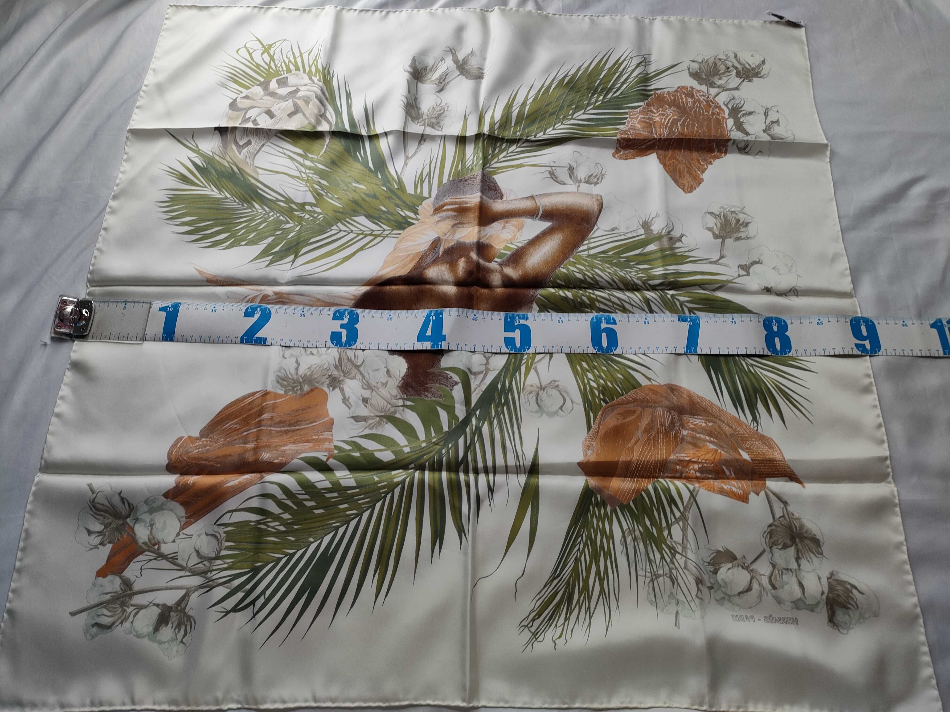 Hermes Turbans des Reines Silk Scarf by Michelle Szabo