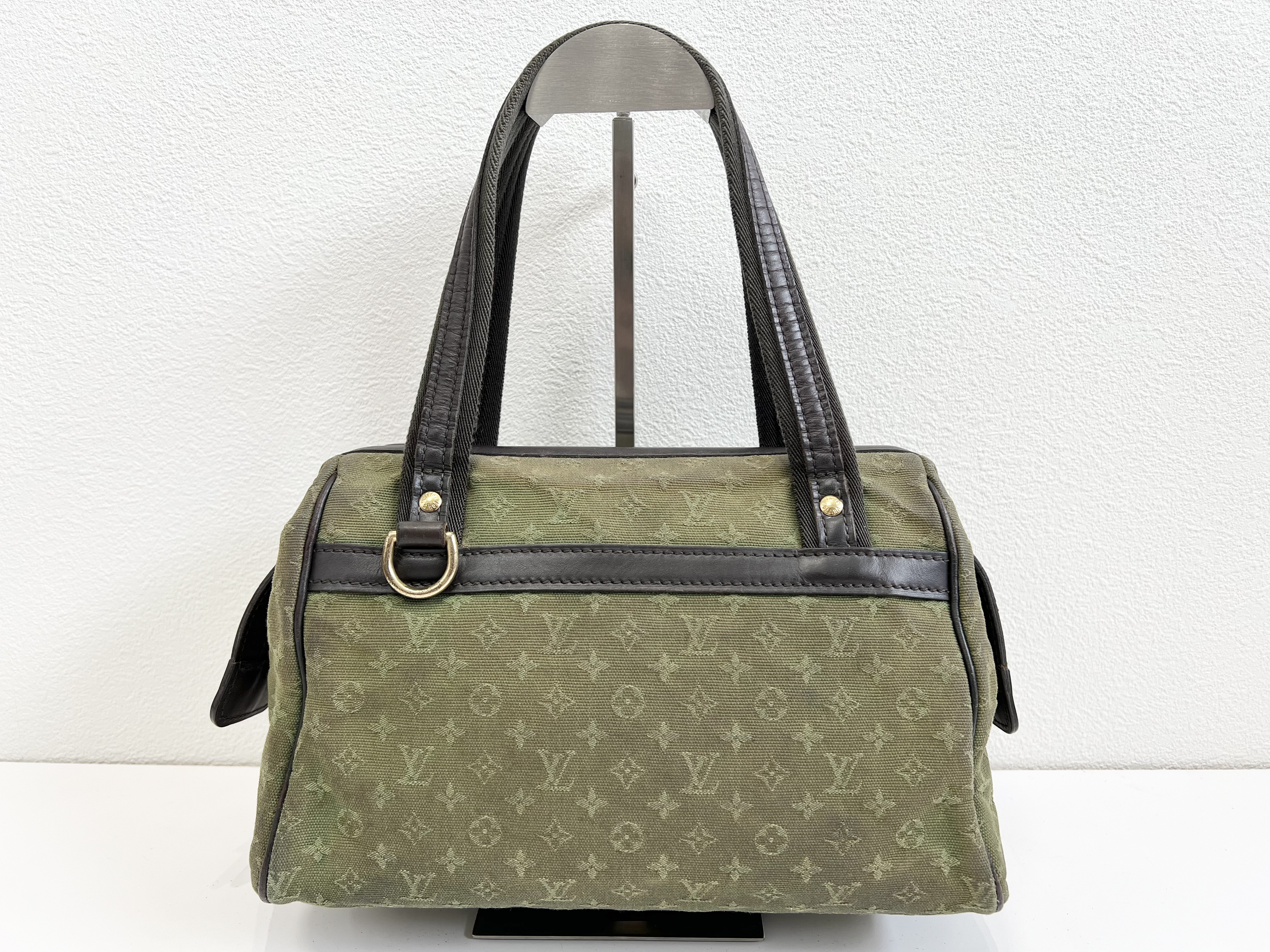Louis Vuitton Khaki Monogram Mini Lin Josephine PM Handbag