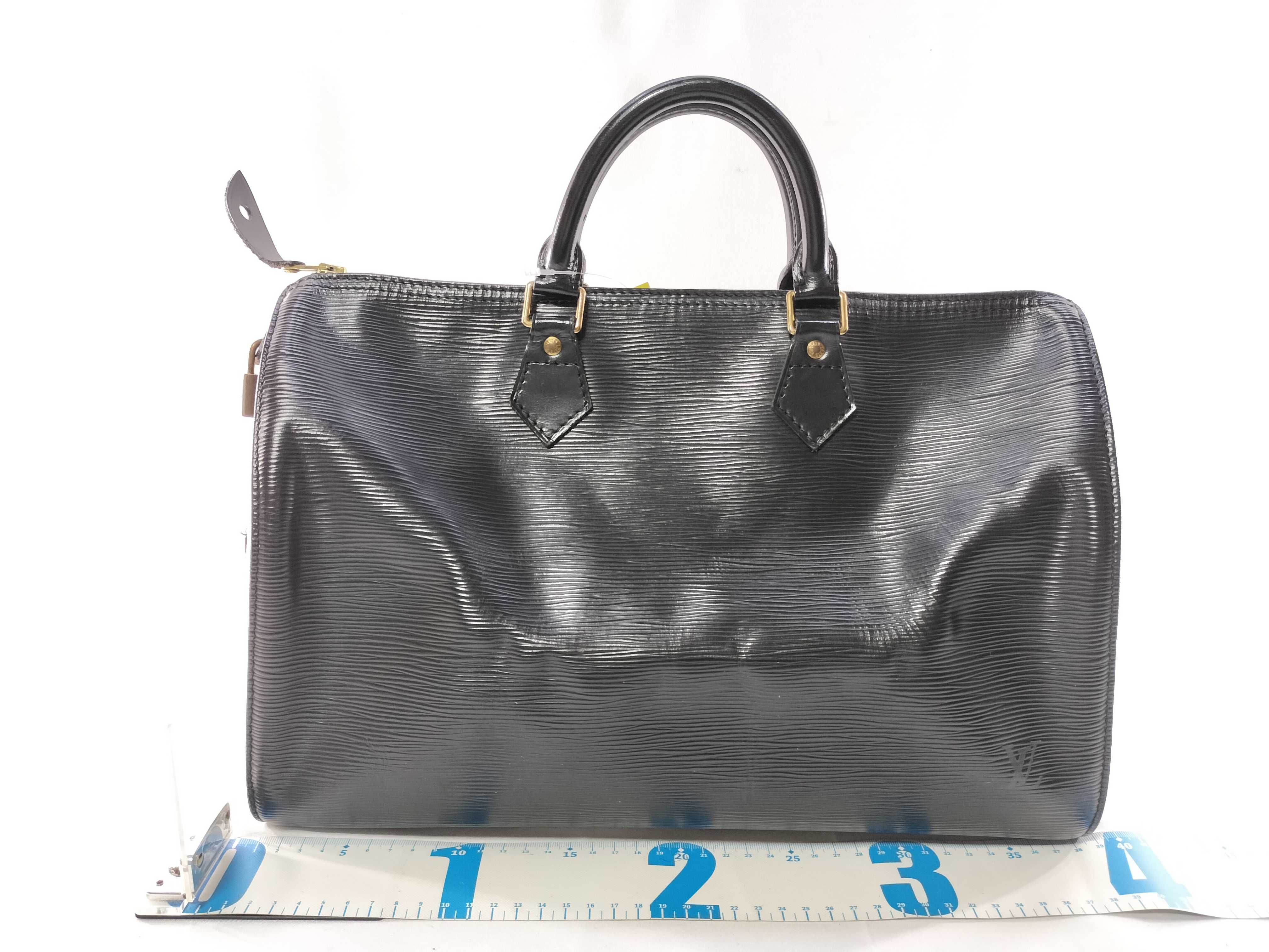 Louis Vuitton Epi Leather Speedy Bag Black