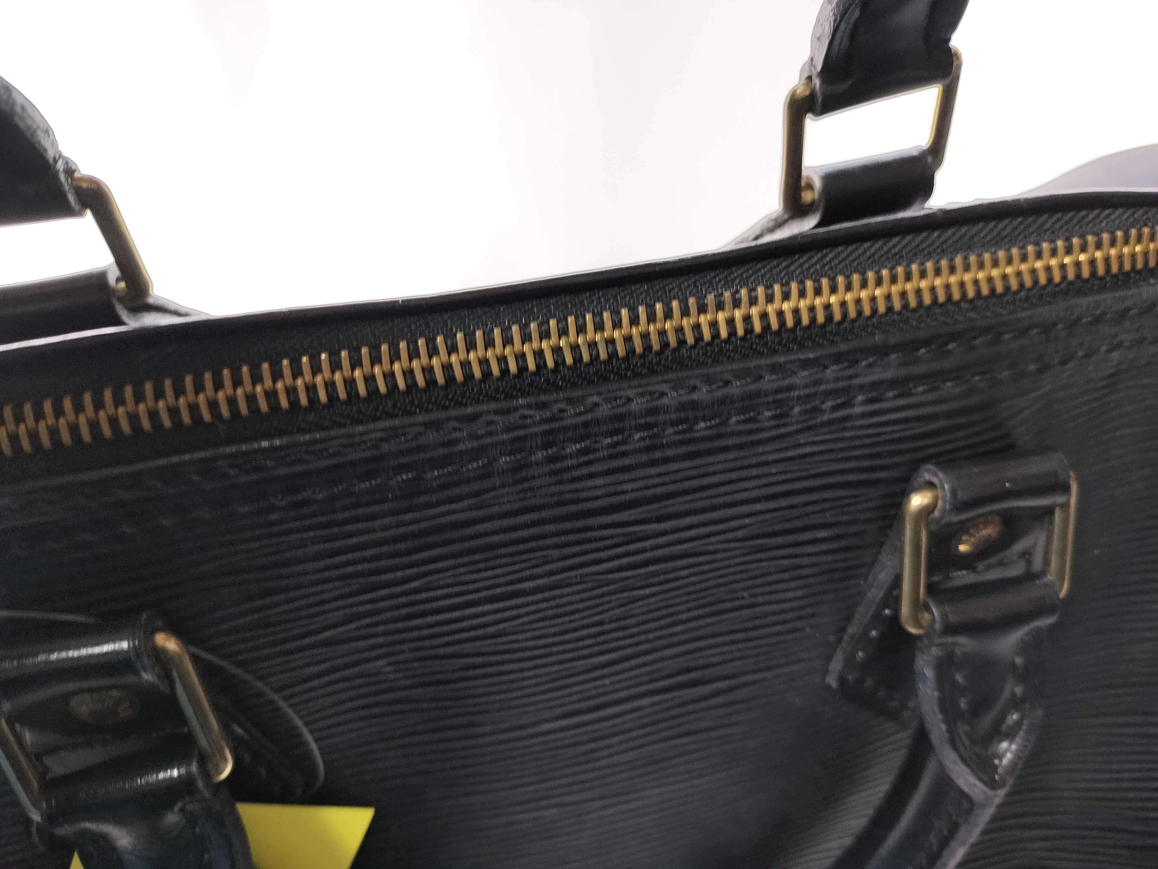 Louis Vuitton Epi Leather Speedy Bag Black