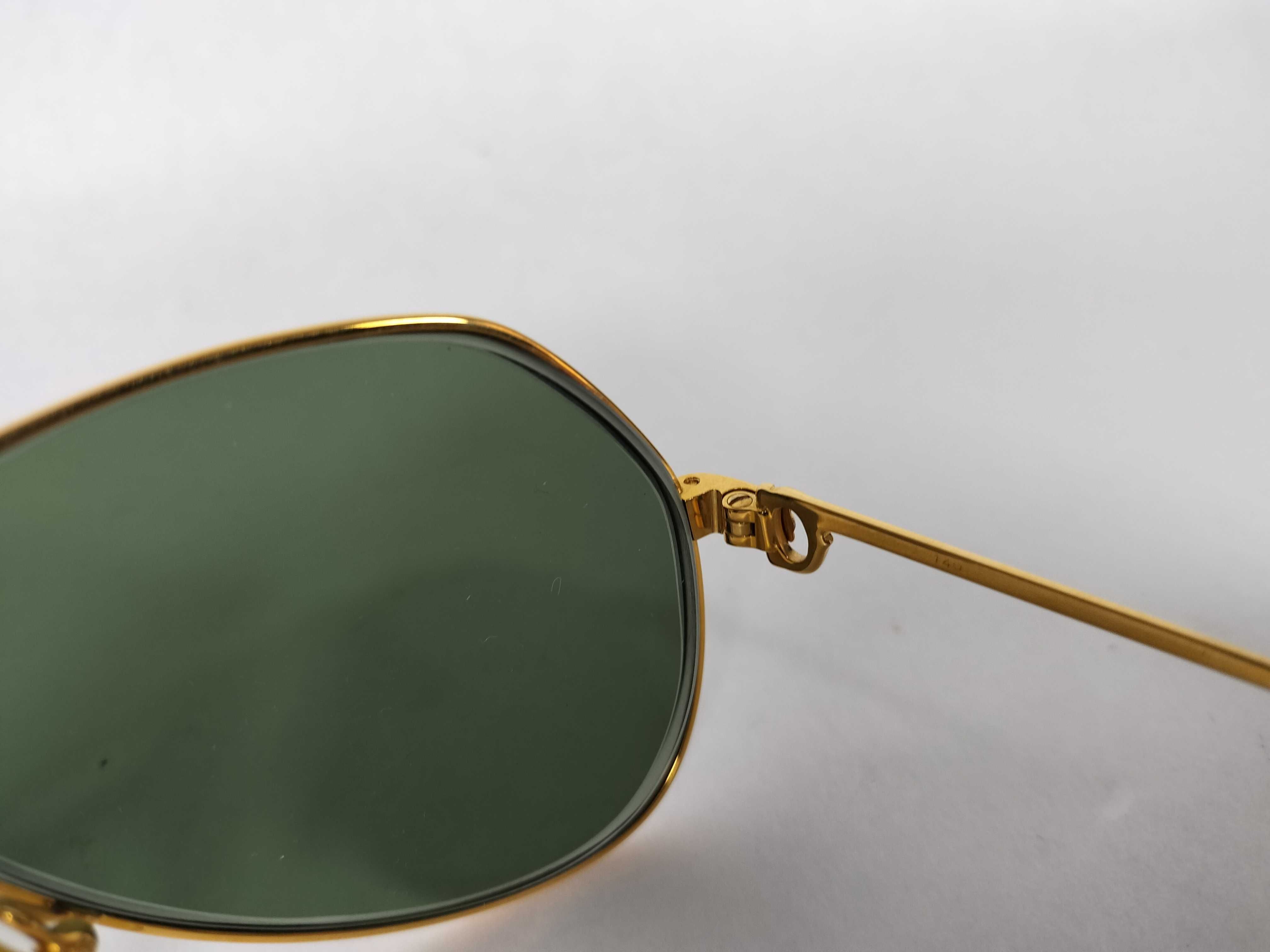 Vintage Cartier Vendome Trinity Aviator Sunglasses