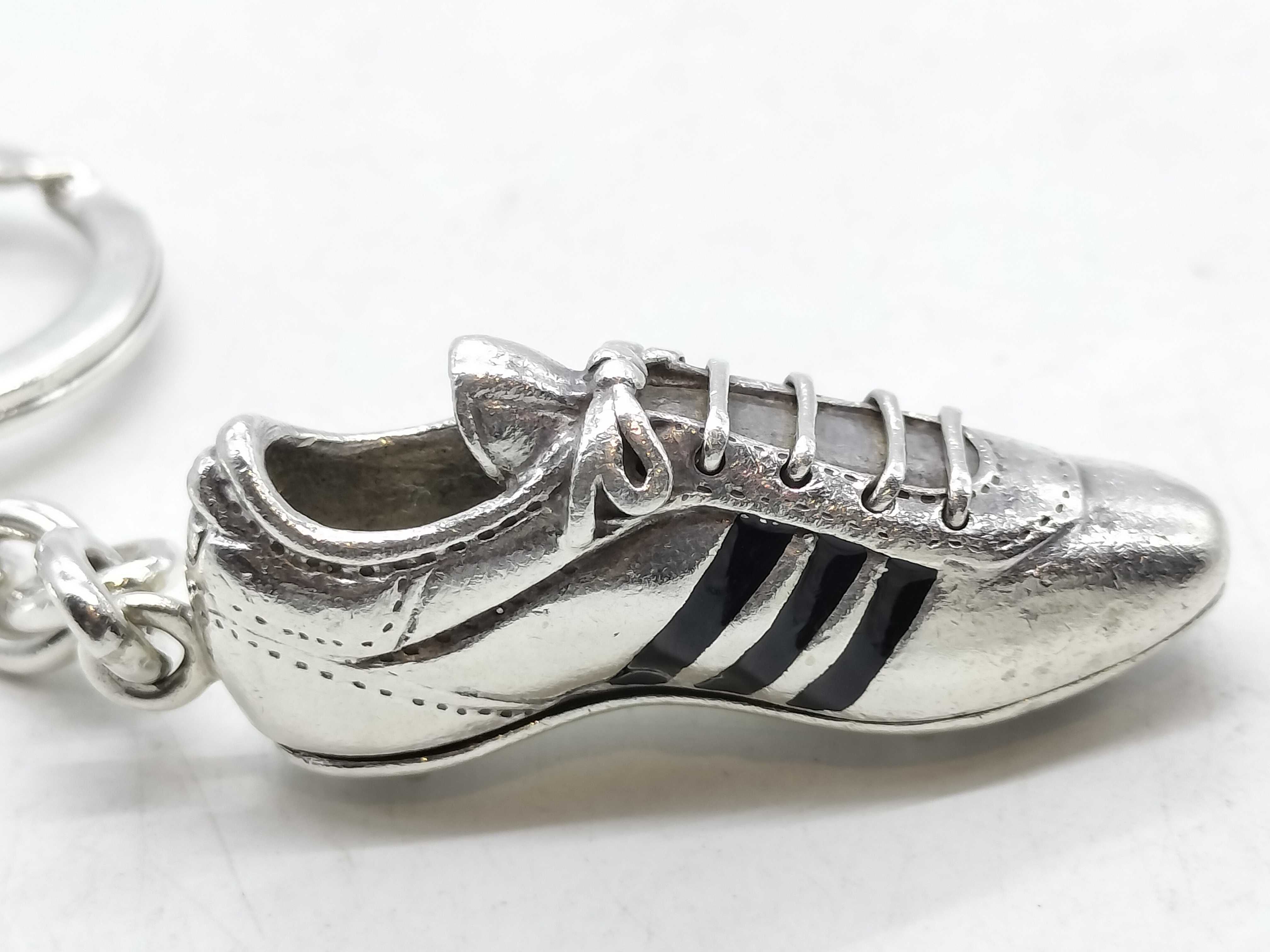 Tiffany and Co. Sterling Silver Nestle Super Soccer Shoe Keychain