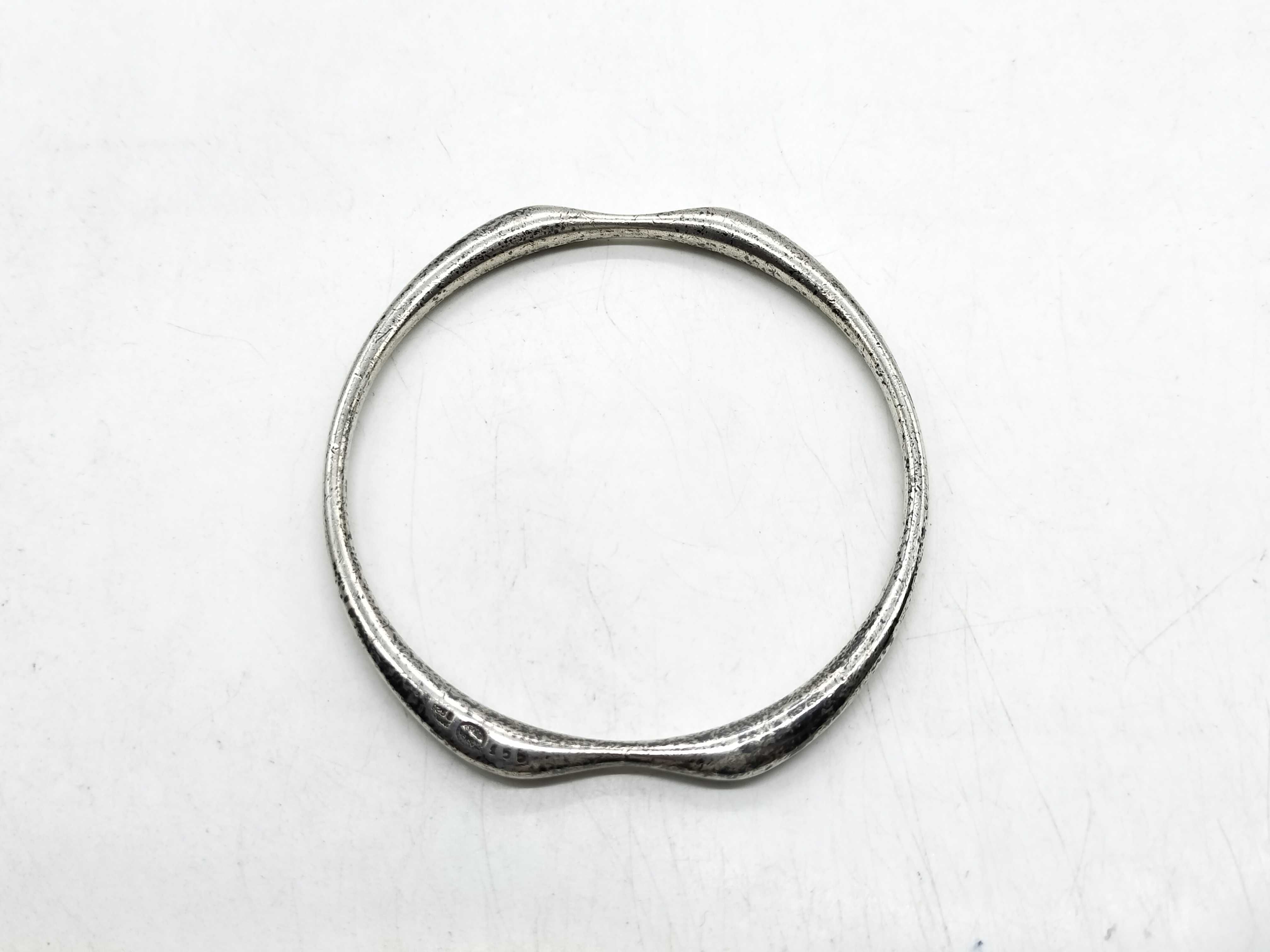 Georg Jensen Sterling Silver Bangle Bracelet Design No. 150