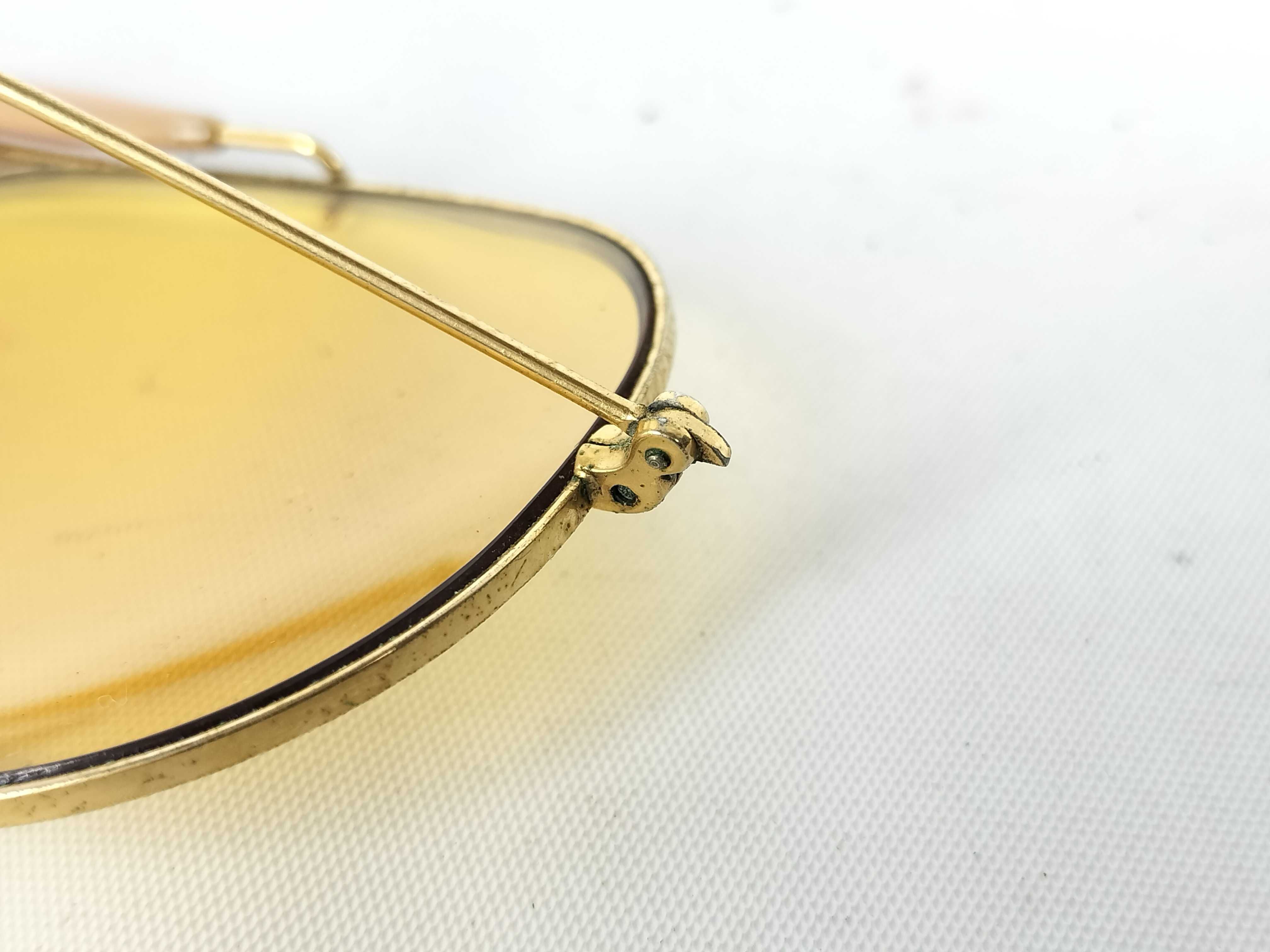 Bausch & Lomb Ray-Ban Shooter Aviator Sunglasses with Yellow Kalichrome Lenses