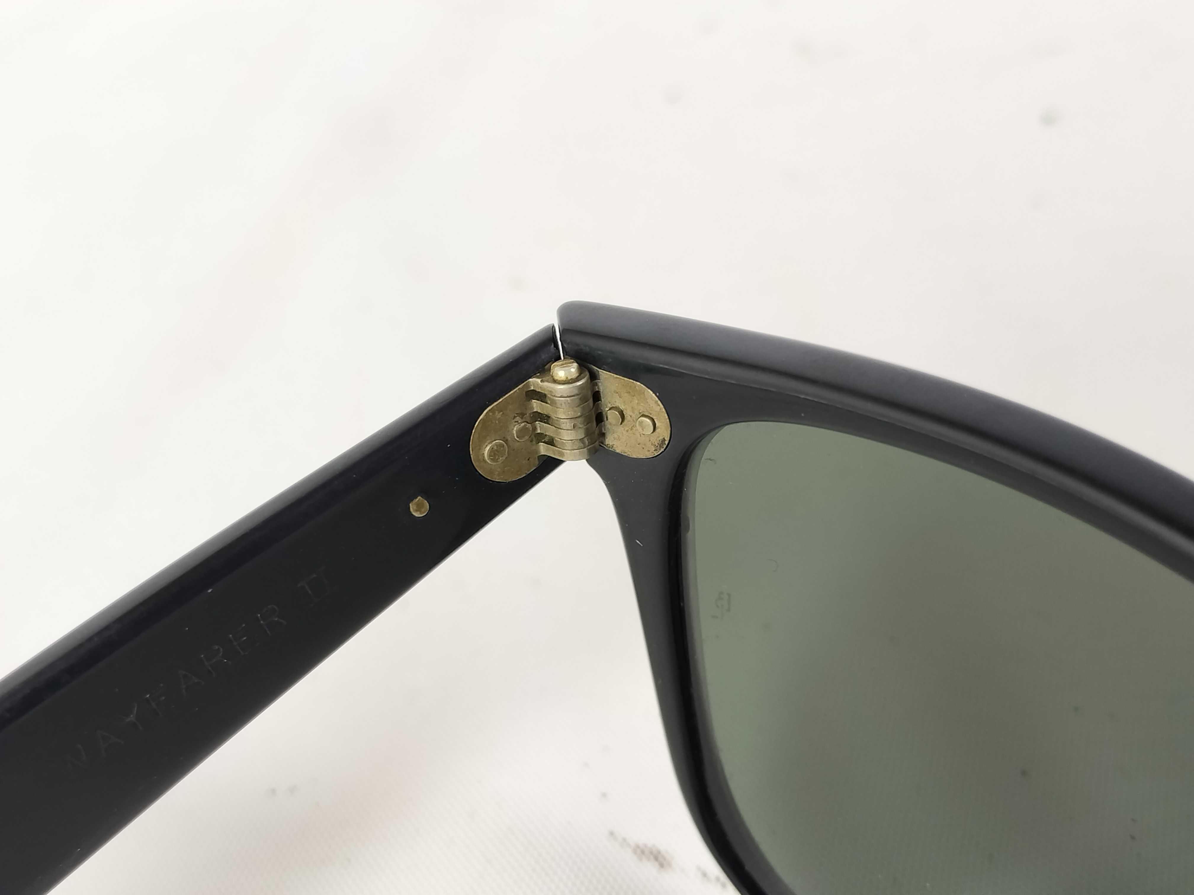 Bausch and Lomb Ray-Ban Wayfarer II Black Sunglasses