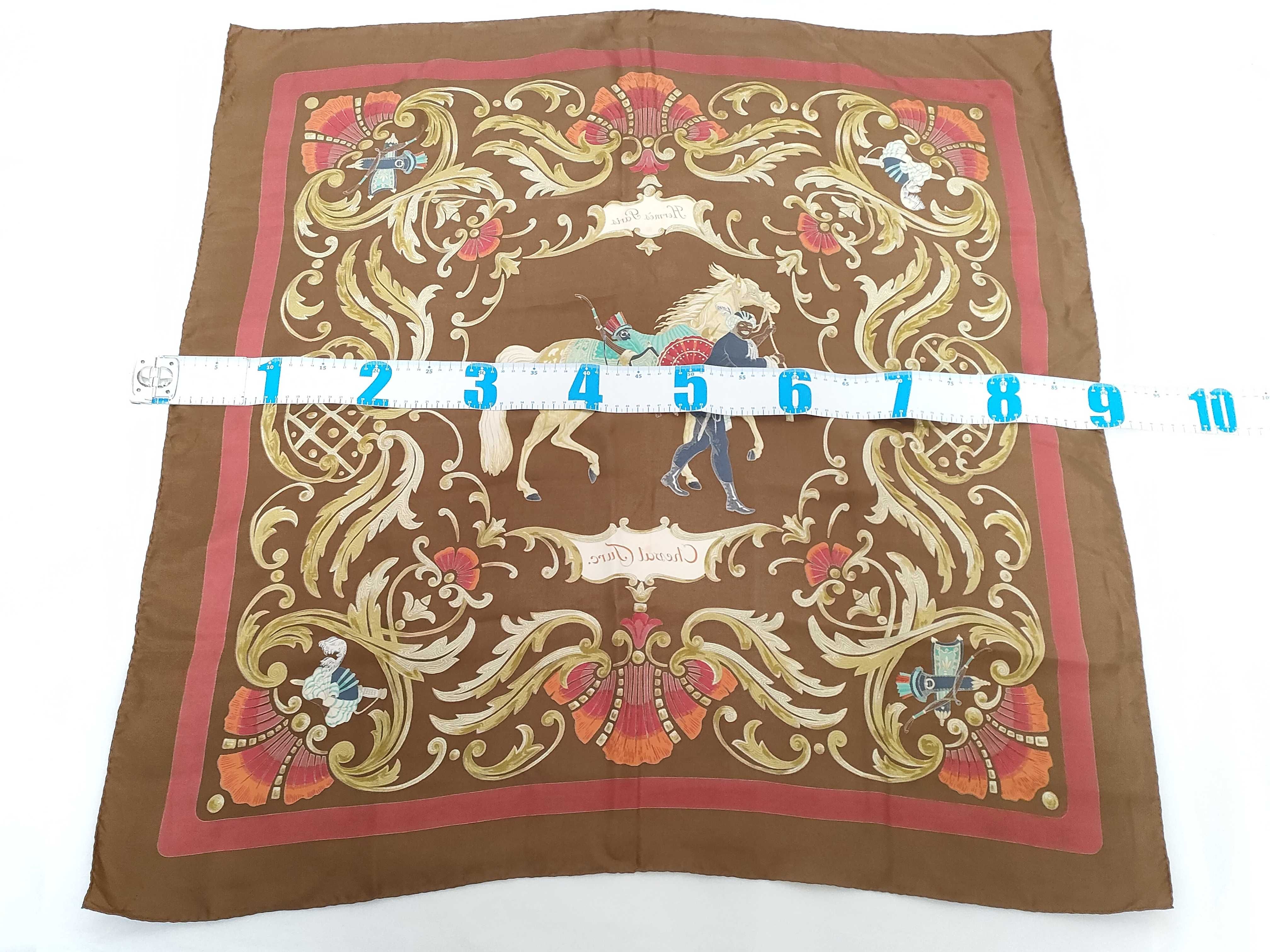 Hermes Cheval Turc Silk Carre 90