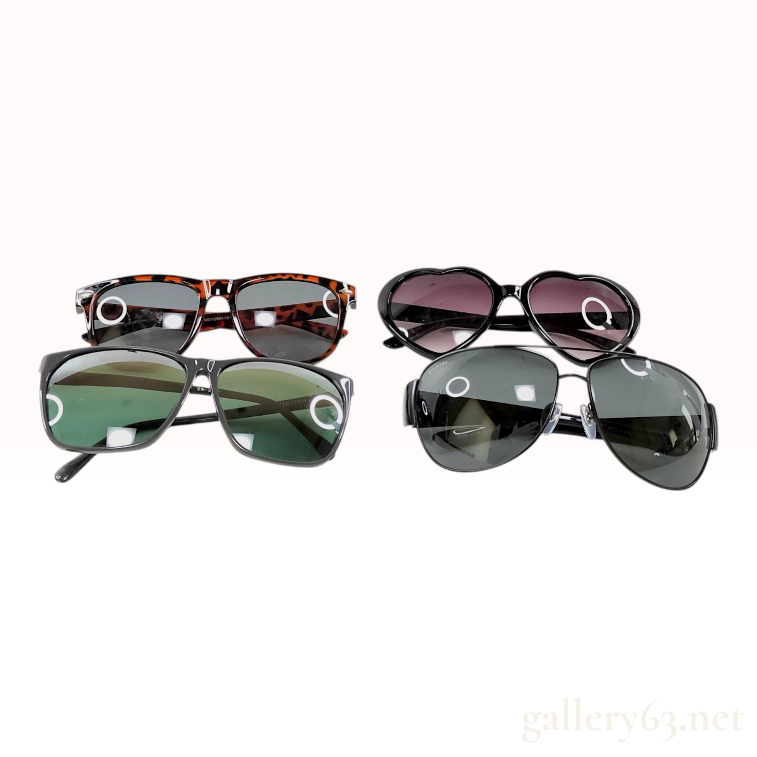 Four Assorted Pairs of Sunglasses Including Bvlgari