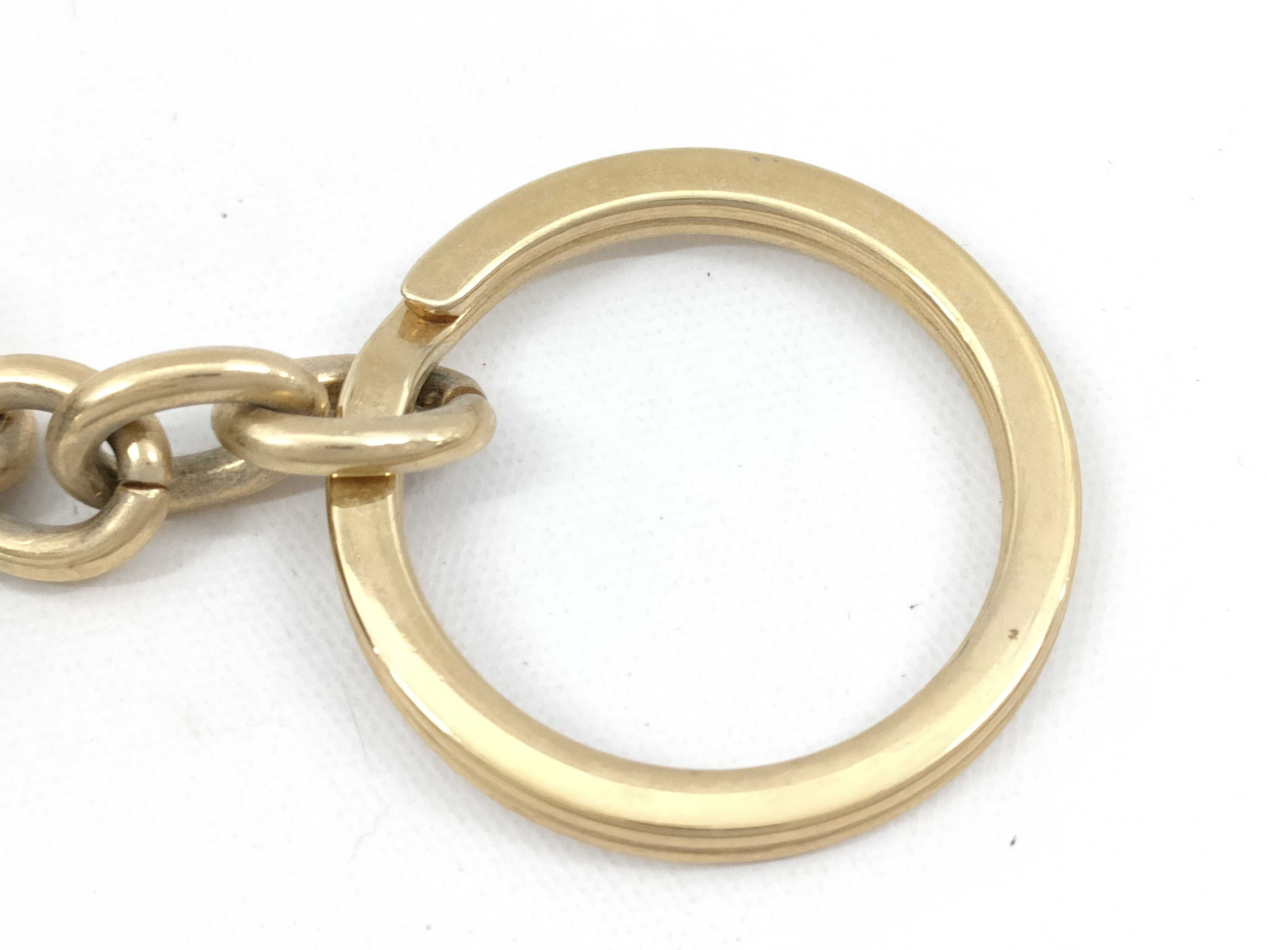 Salvatore Ferragamo Black Leather Wanda Mini Bag Keychain with Box