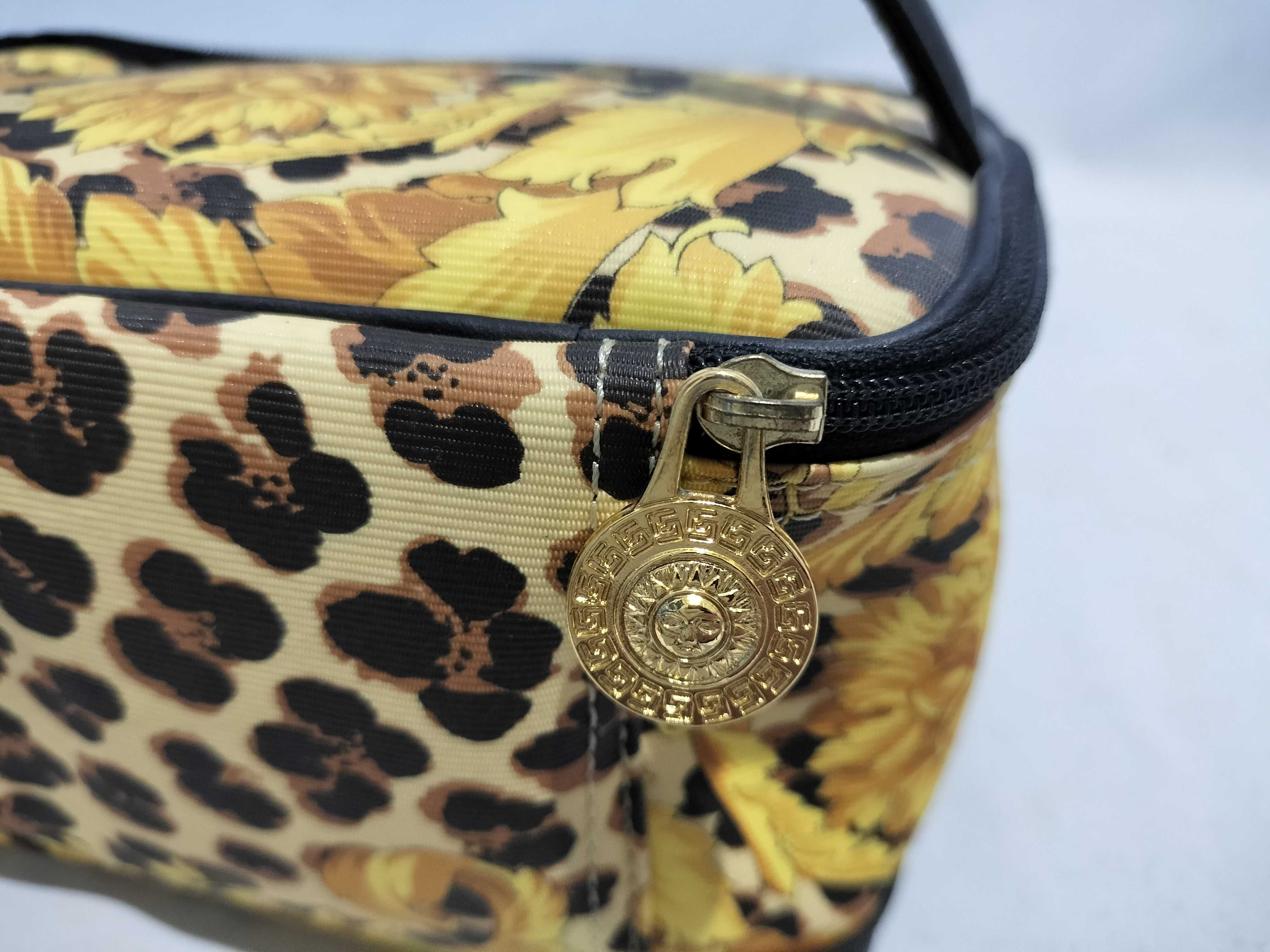 Versace Leopard Cosmetic Pouch