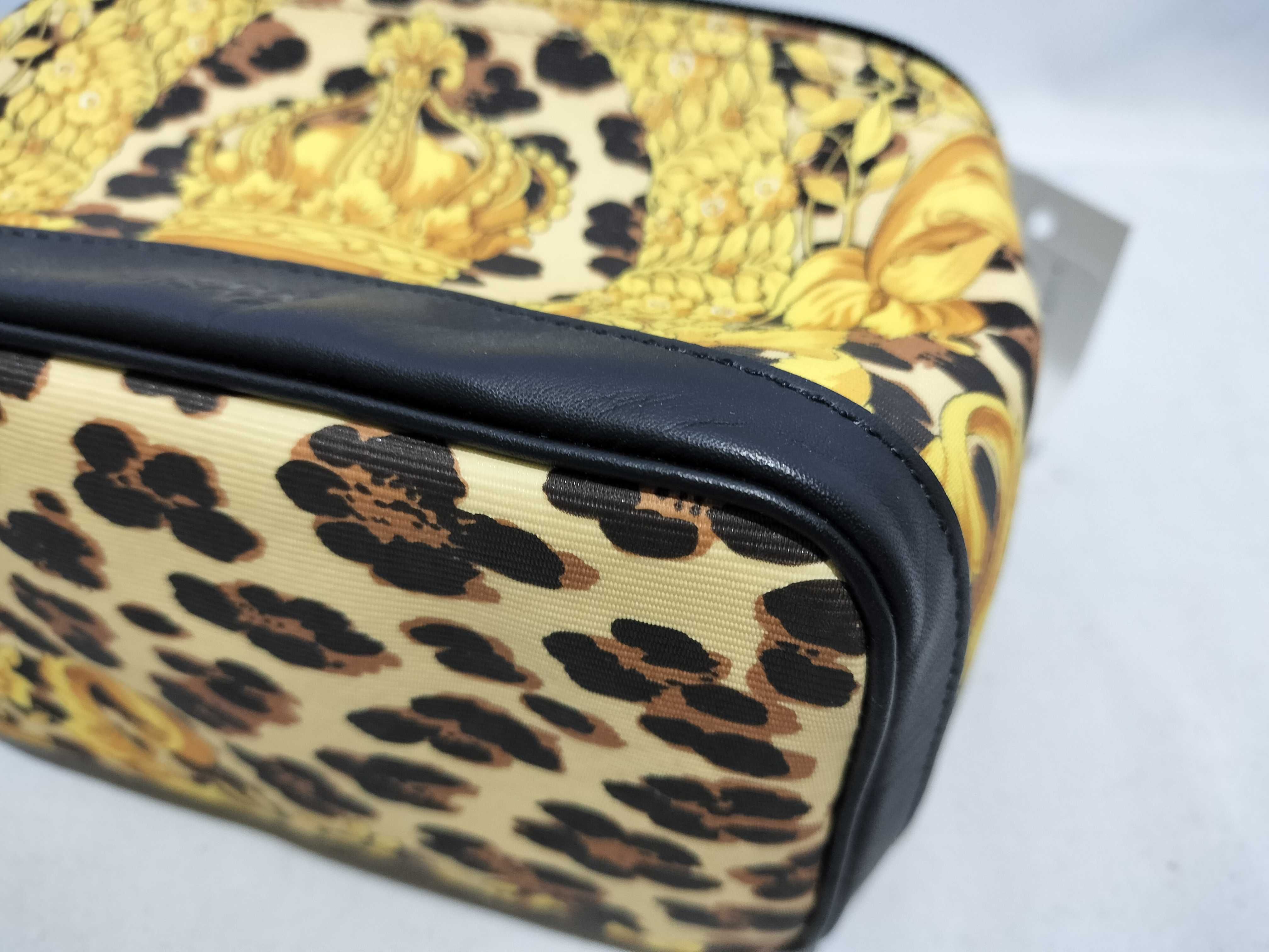 Versace Leopard Cosmetic Pouch