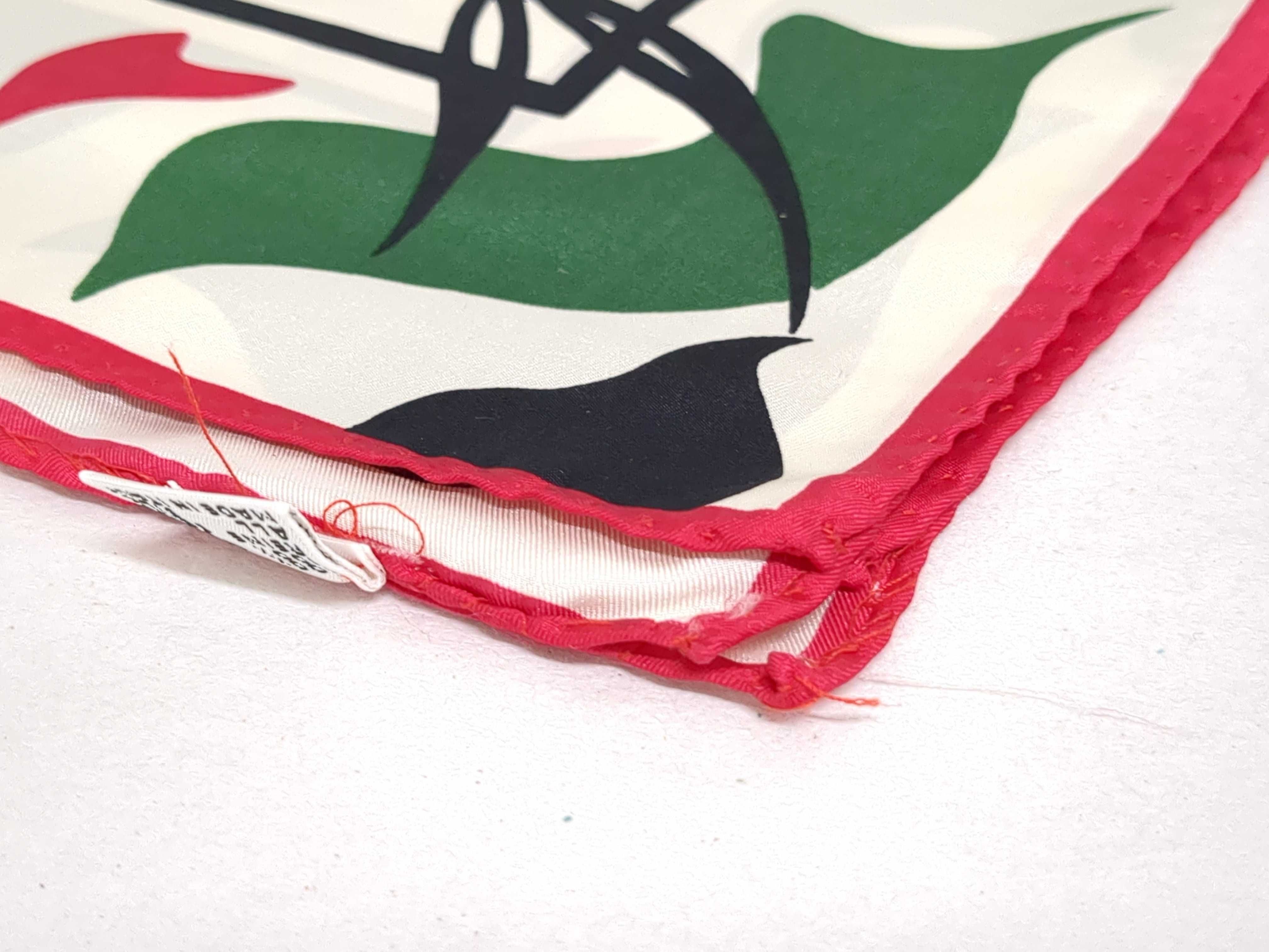 Group of Three Designer Silk Scarves, Including Bulgari and Christian Dior