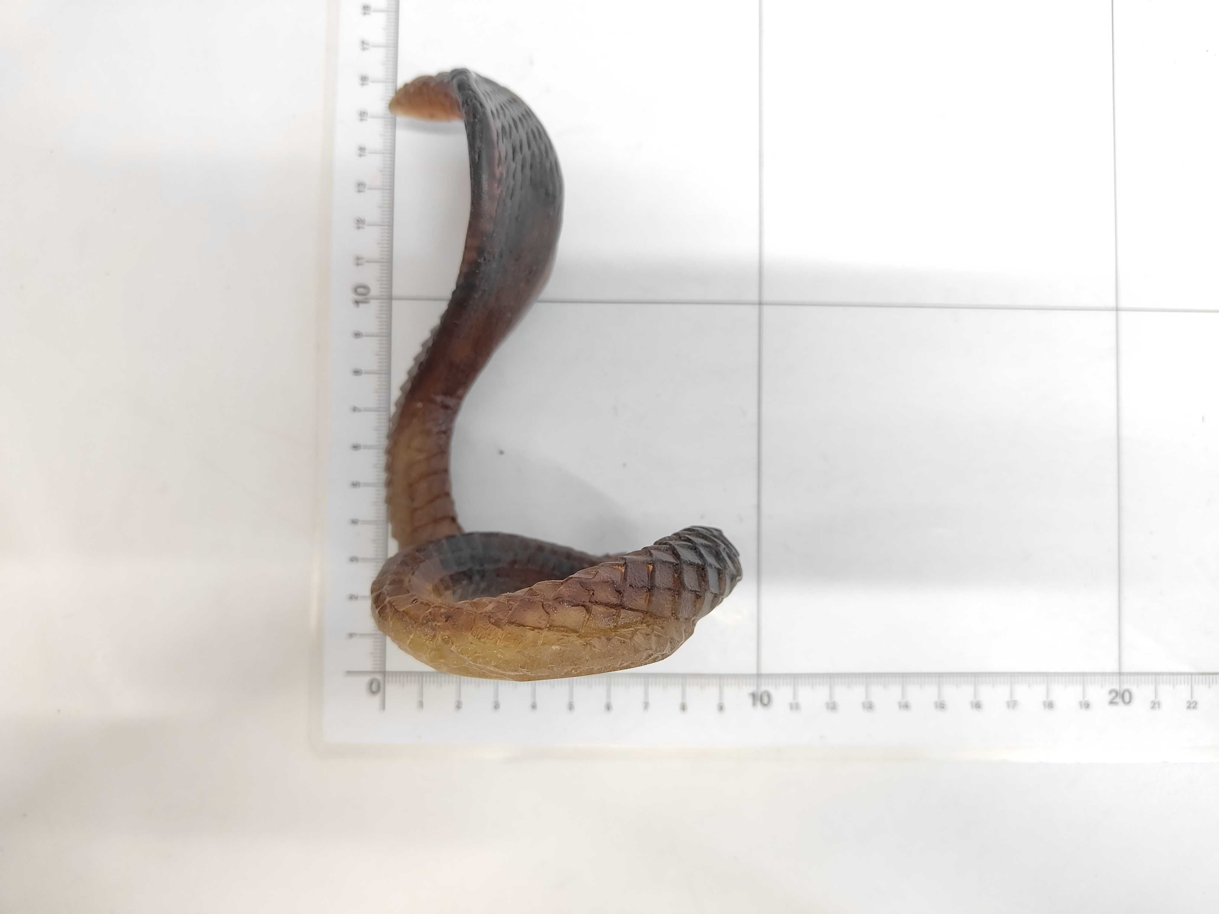 Daum France Pate-de-Verre Crystal Cobra Figurine