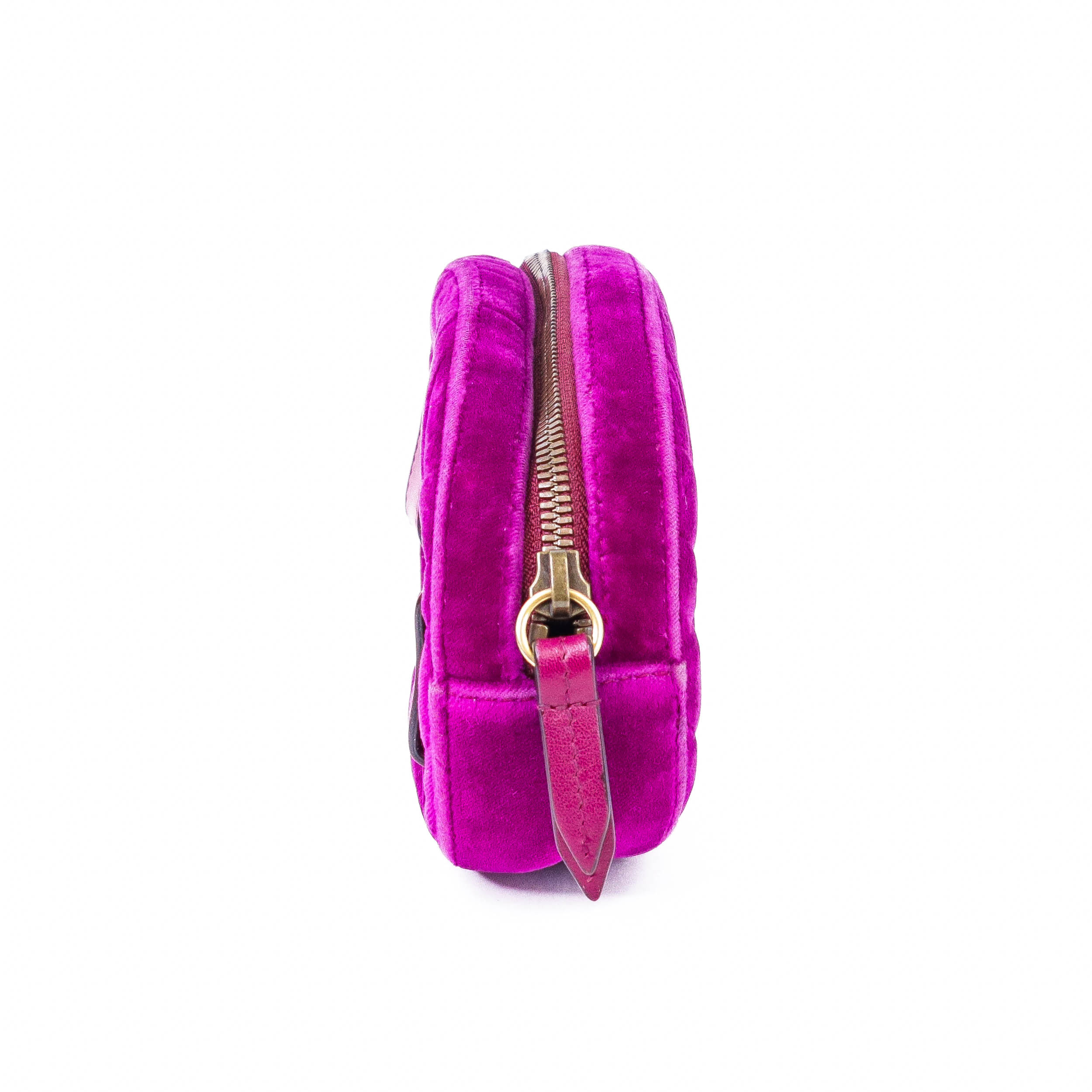 Gucci GG Marmont Matelasse Velvet Belt Bag Purple - Limited Edition