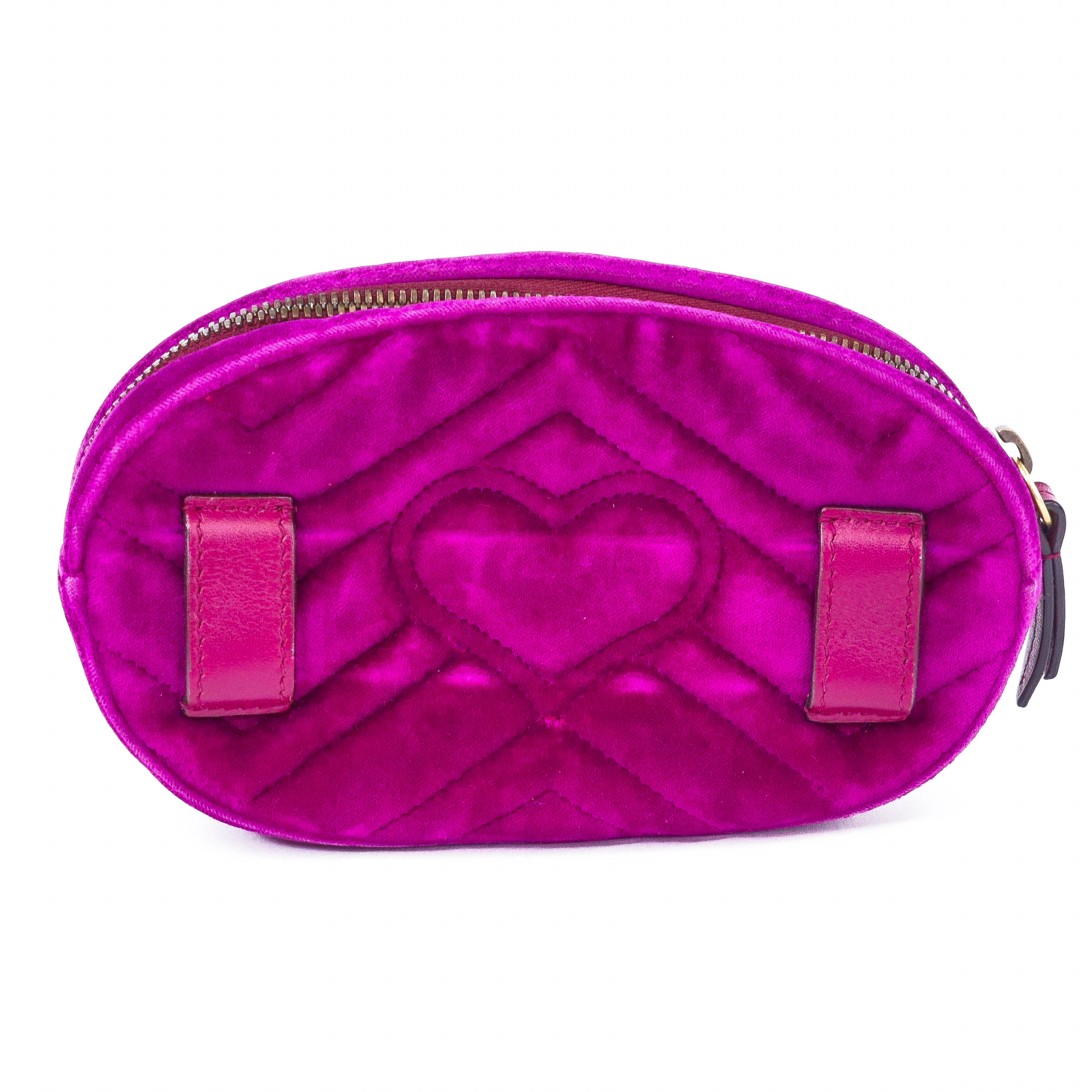 Gucci GG Marmont Matelasse Velvet Belt Bag Purple - Limited Edition