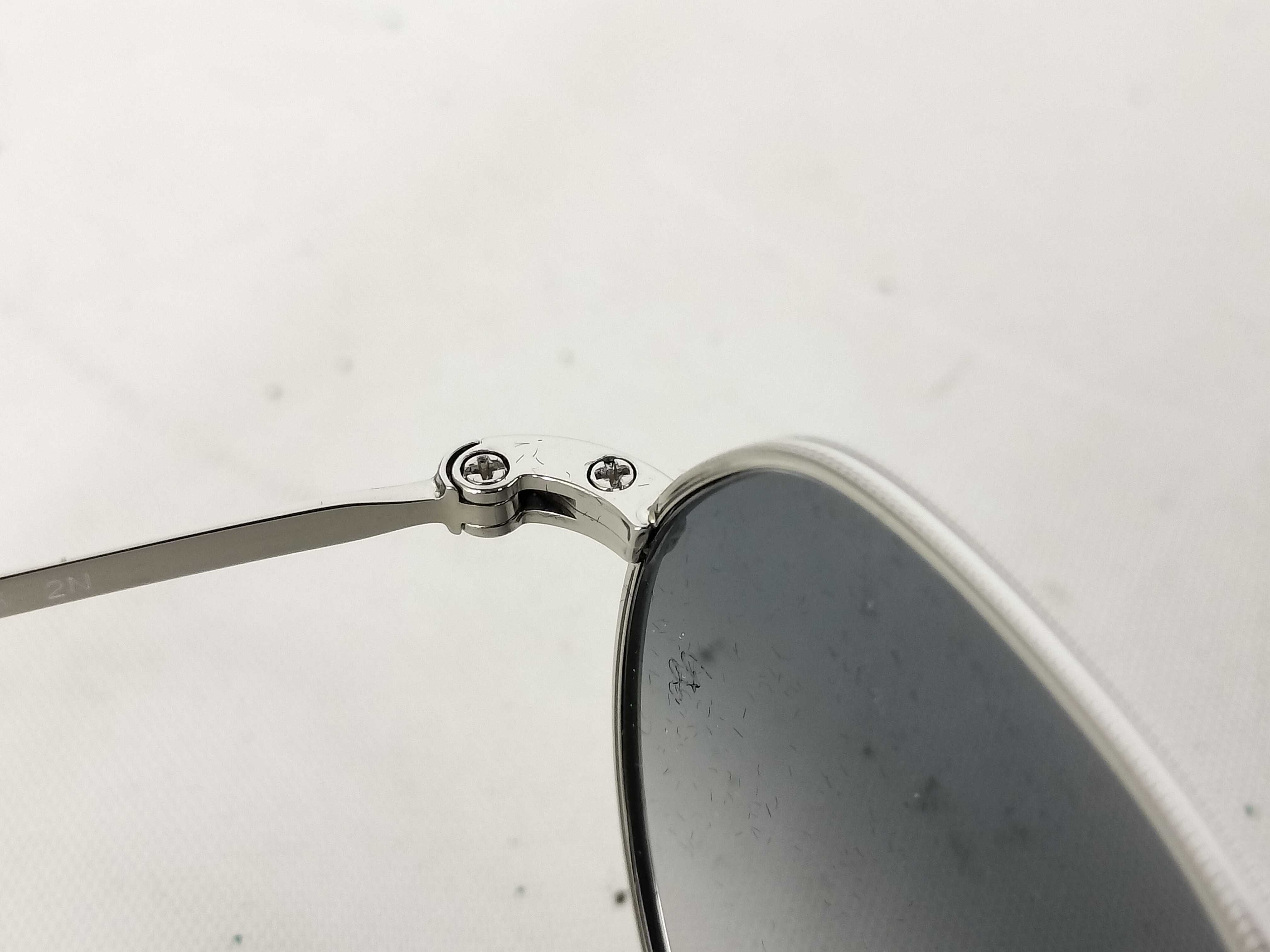 Ray-Ban Jack RB 3565 Polished Silver-Tone Metal Sunglasses with Blue Gradient Lenses