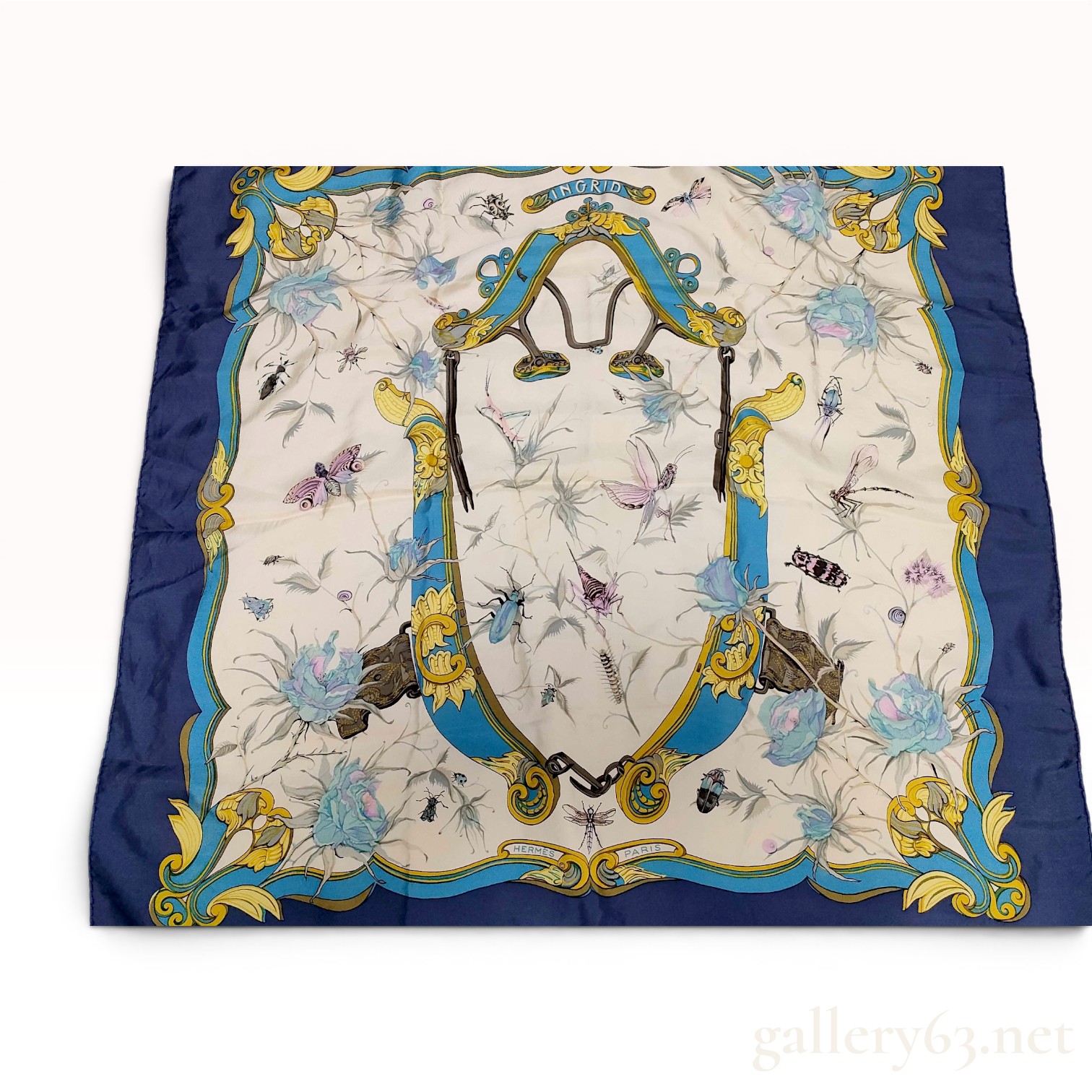 Hermes Ingrid Silk Scarf