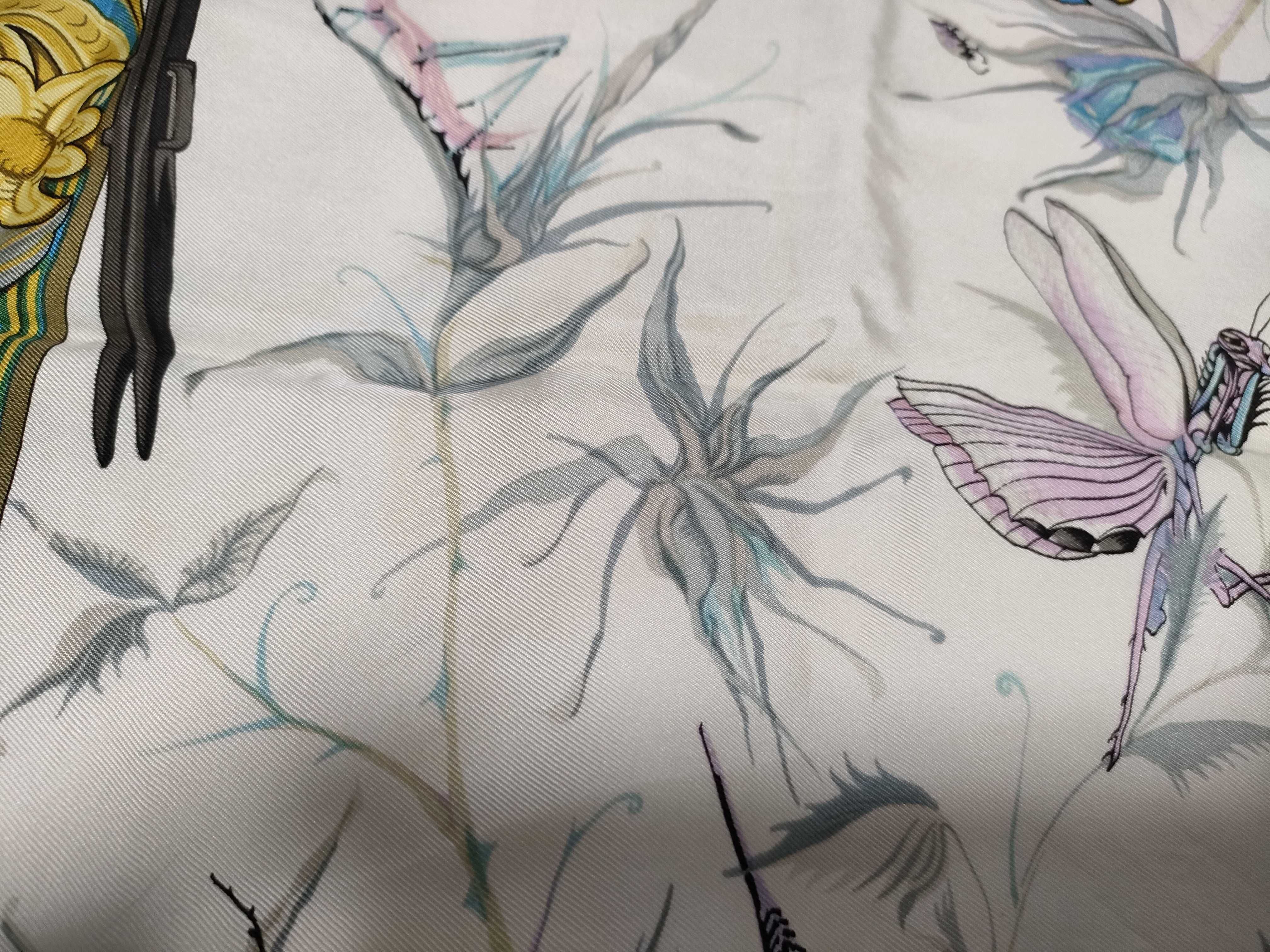 Hermes Ingrid Silk Scarf