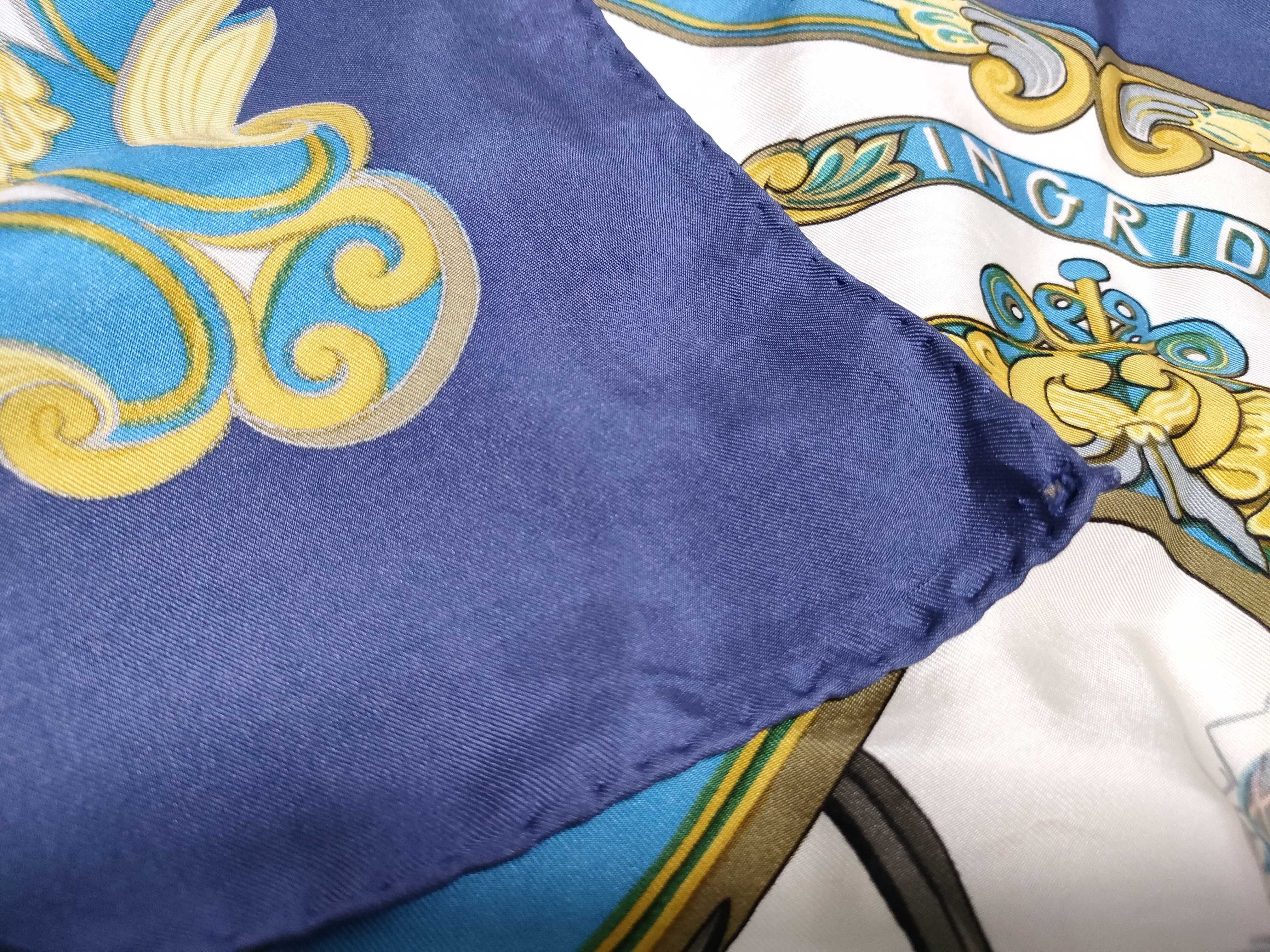 Hermes Ingrid Silk Scarf