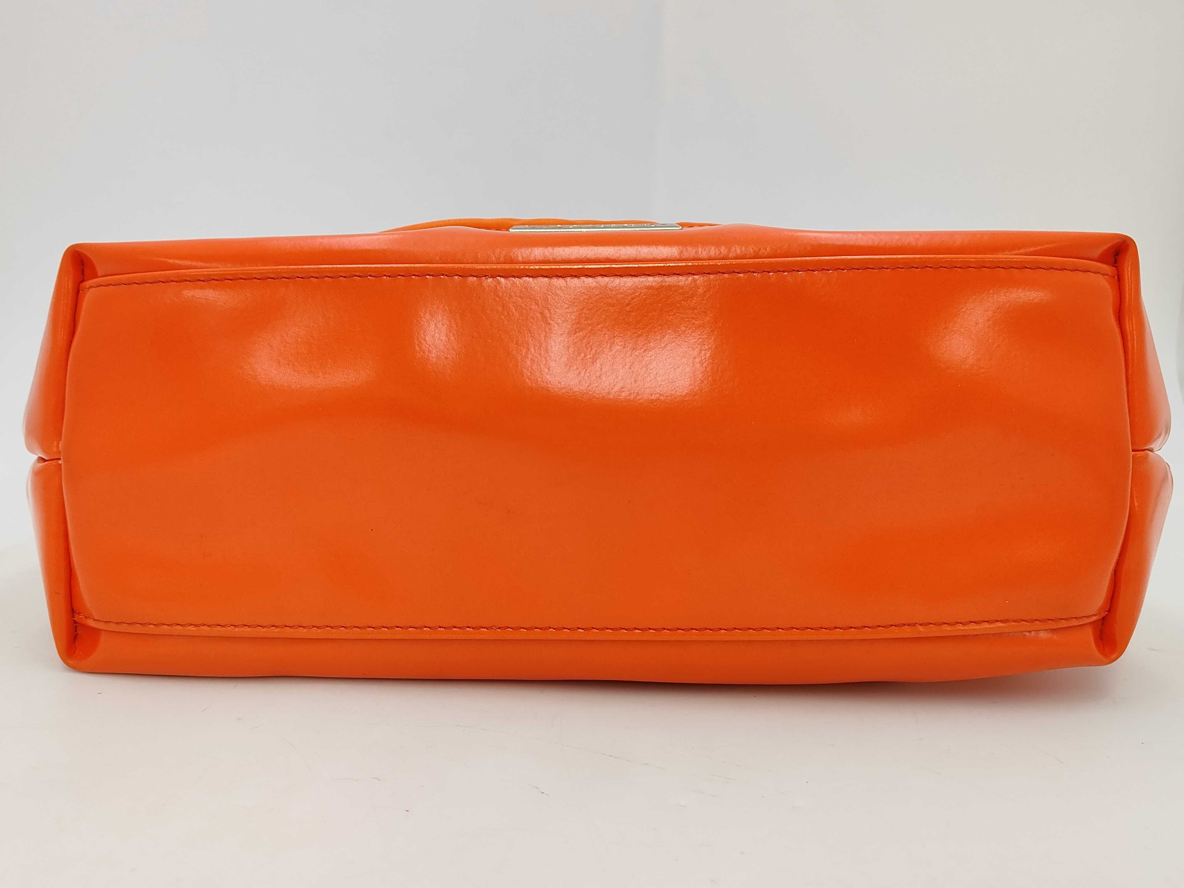 Valentino Garavani Sport Orange Quilted Nylon Hobo Bag