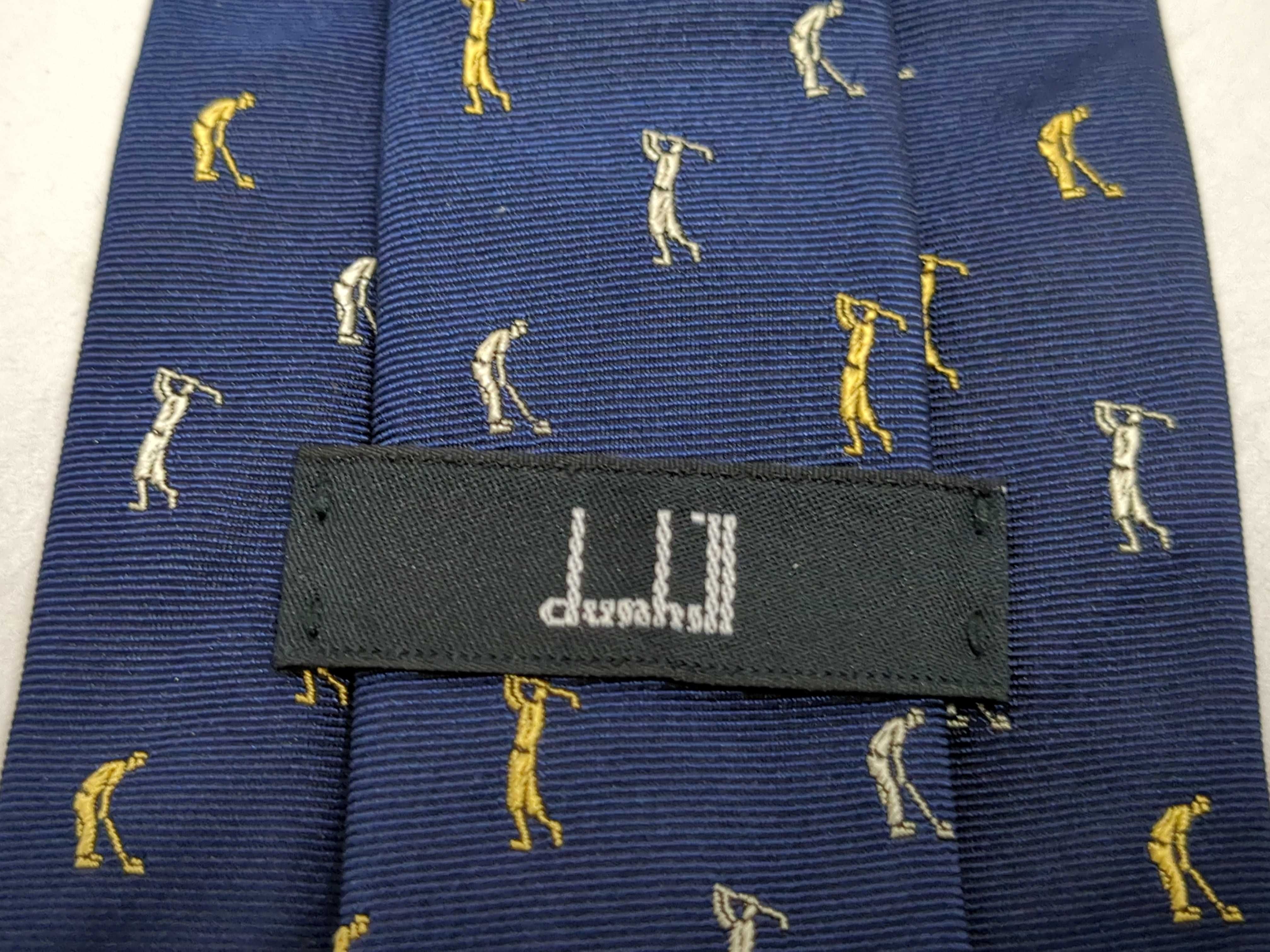 A Trio of Designer Silk Neckties including Christian Dior, Alfred Dunhill, and Chanel