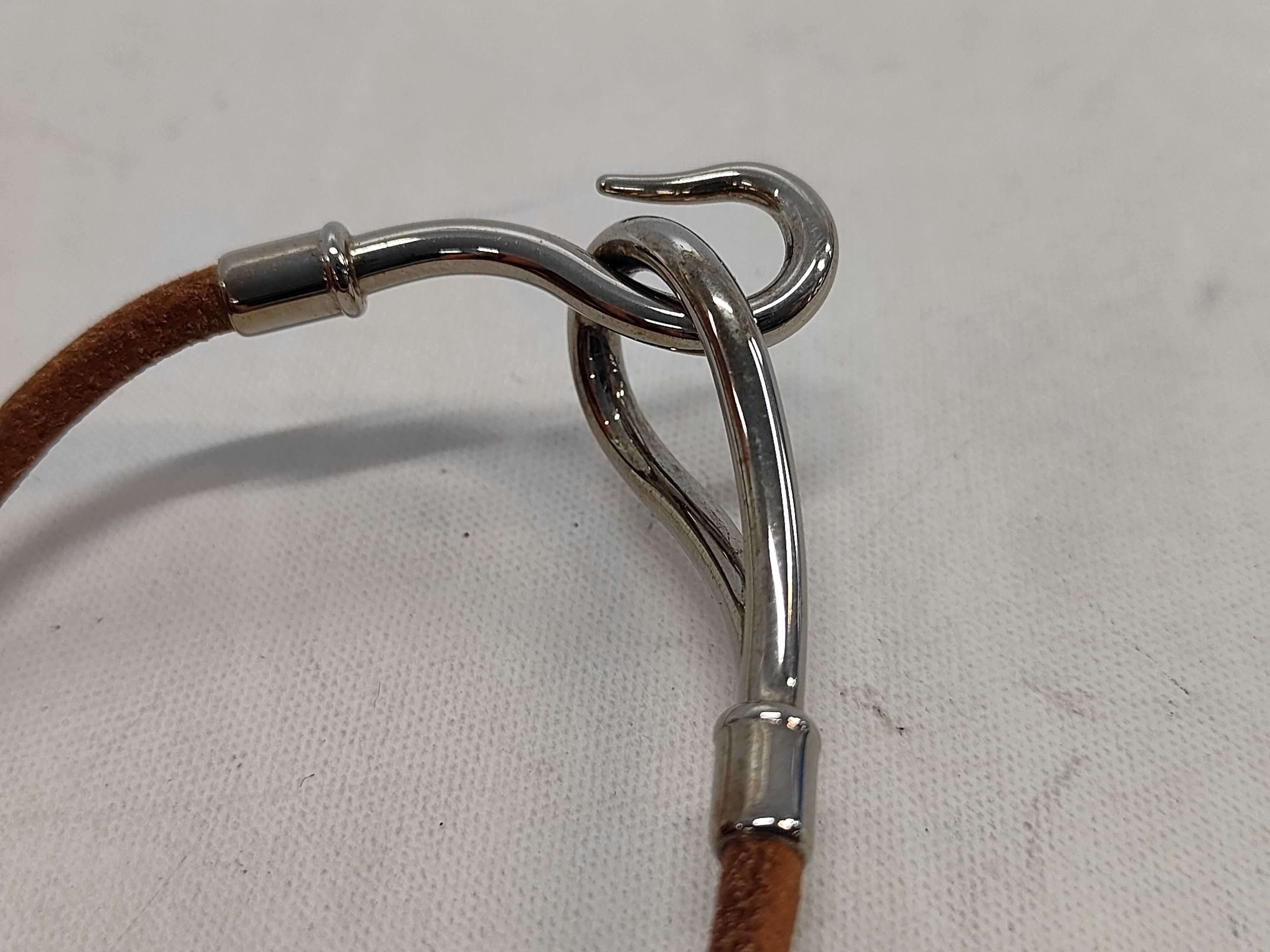Hermes Jumbo Double Wrap Leather Bracelet with Box