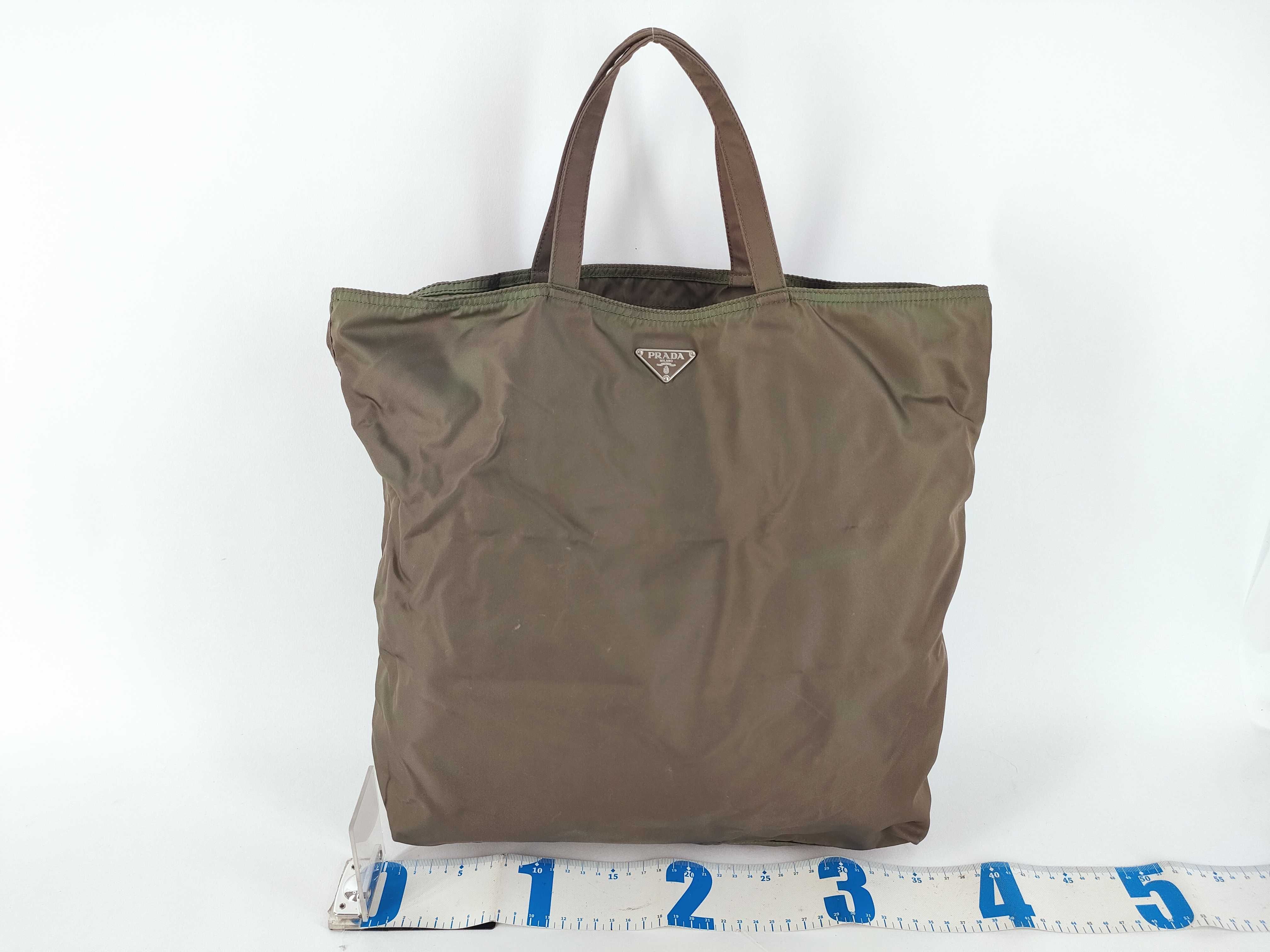Prada Tessuto Robot Applique Nylon Tote Bag