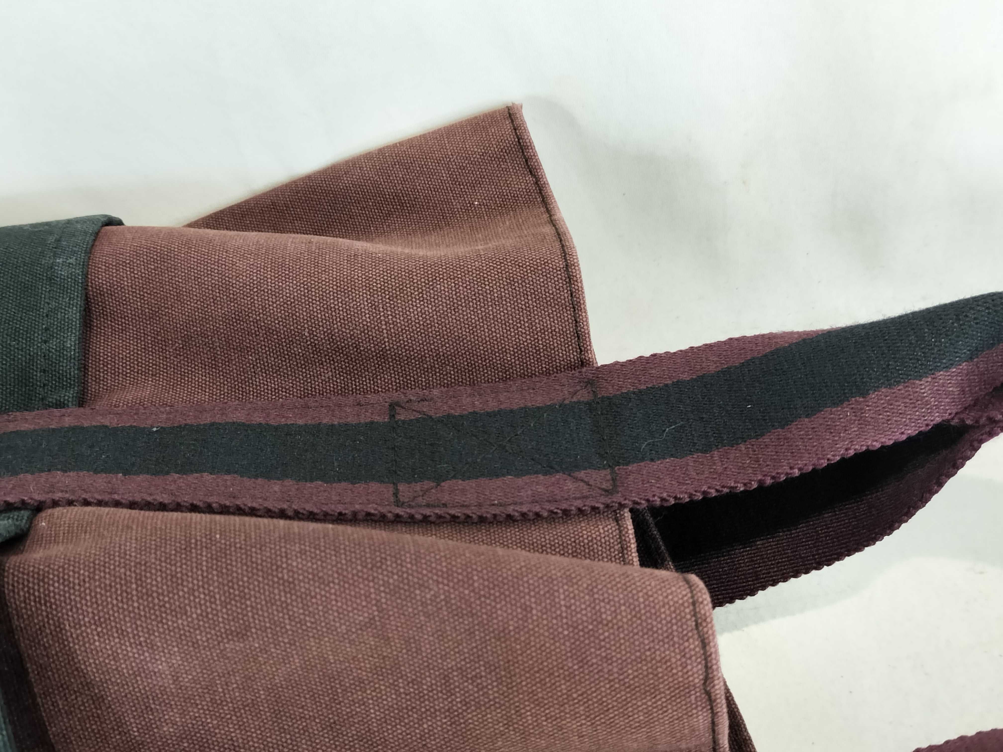 Hermes Fourre Tout Two Tone Canvas Tote Bag