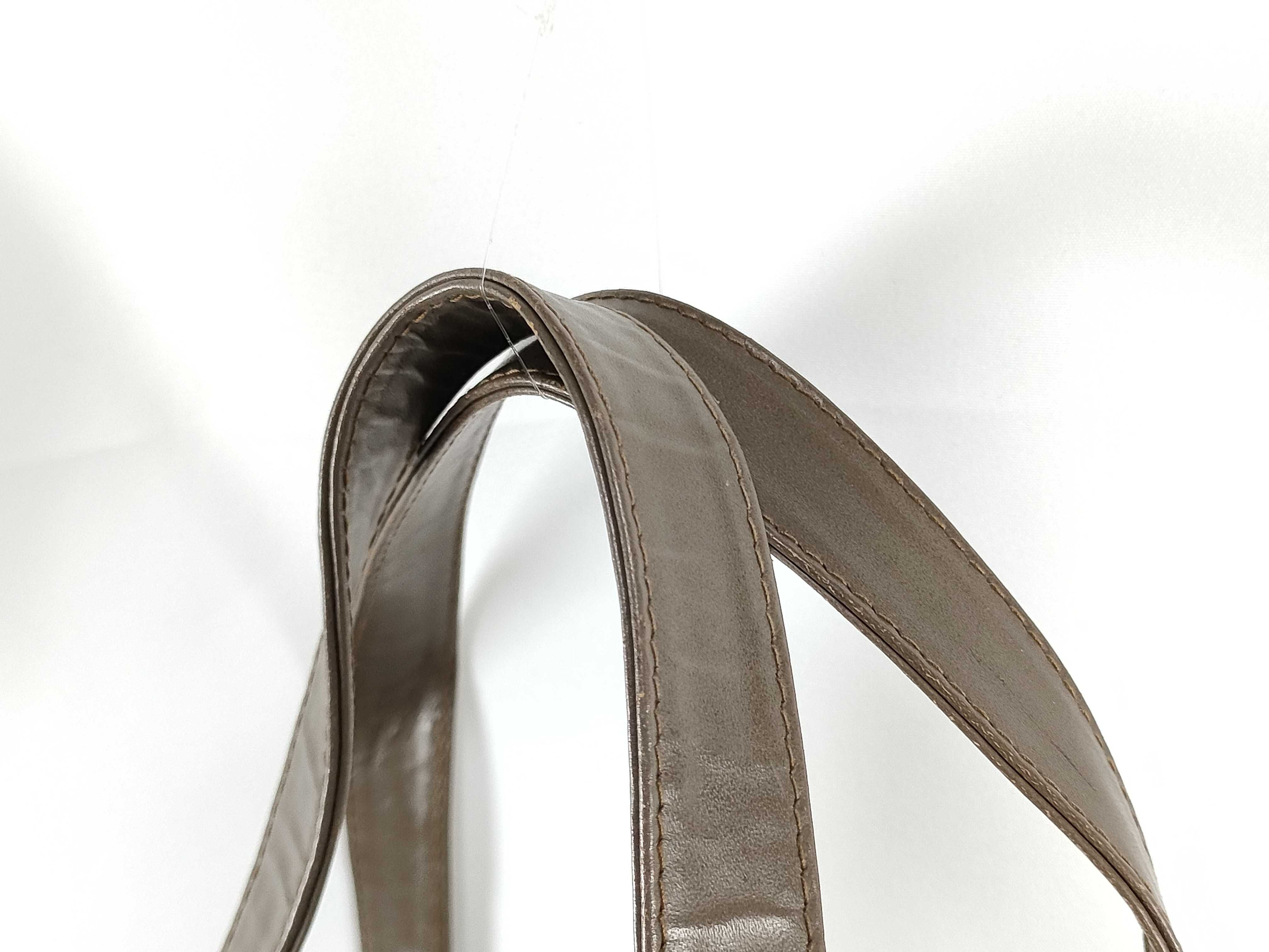 Vintage Mario Valentino Monogram Coated Canvas Bucket Tote Bag