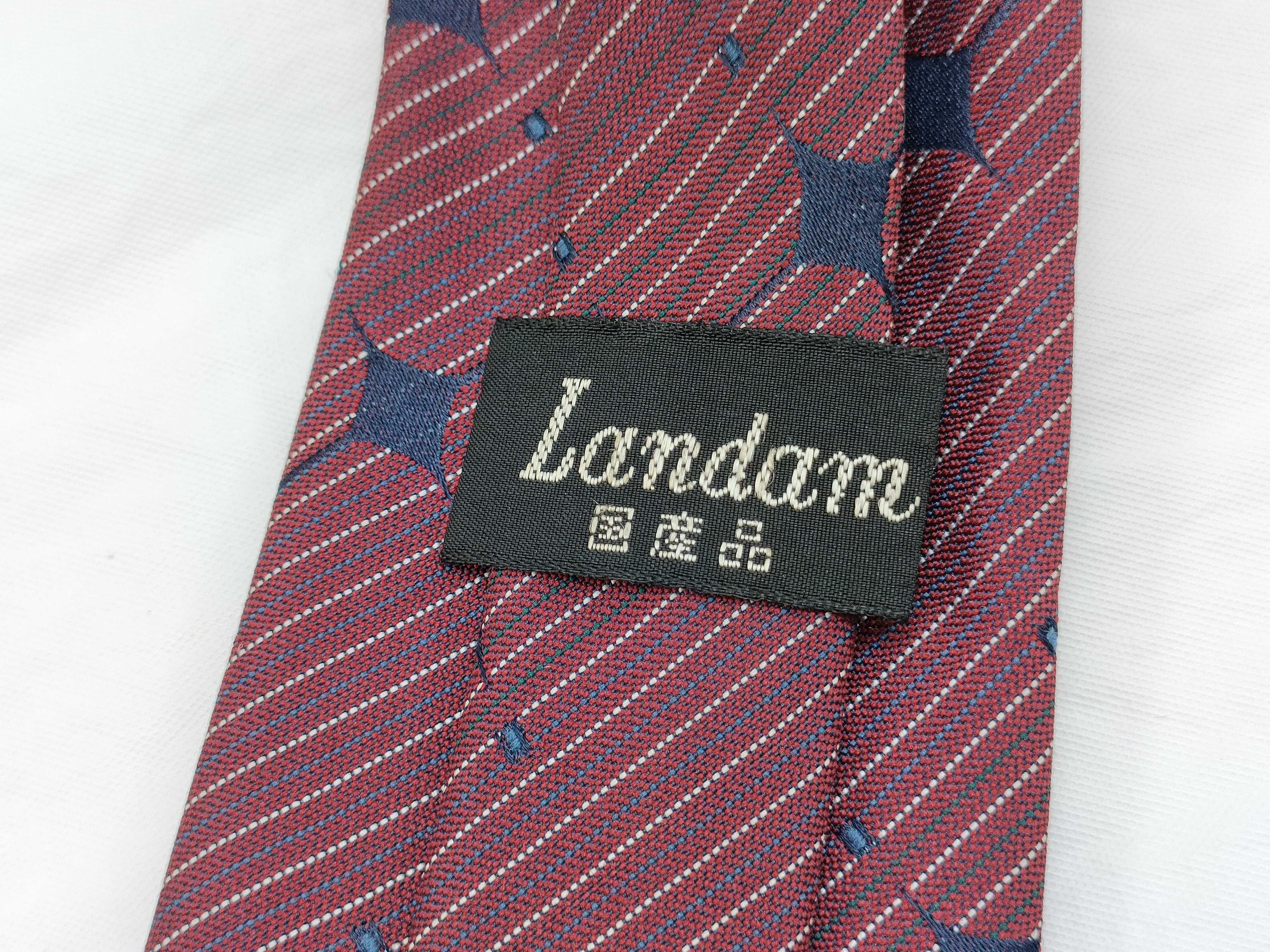 A Set of Four Landam Vintage Polyester Neckties