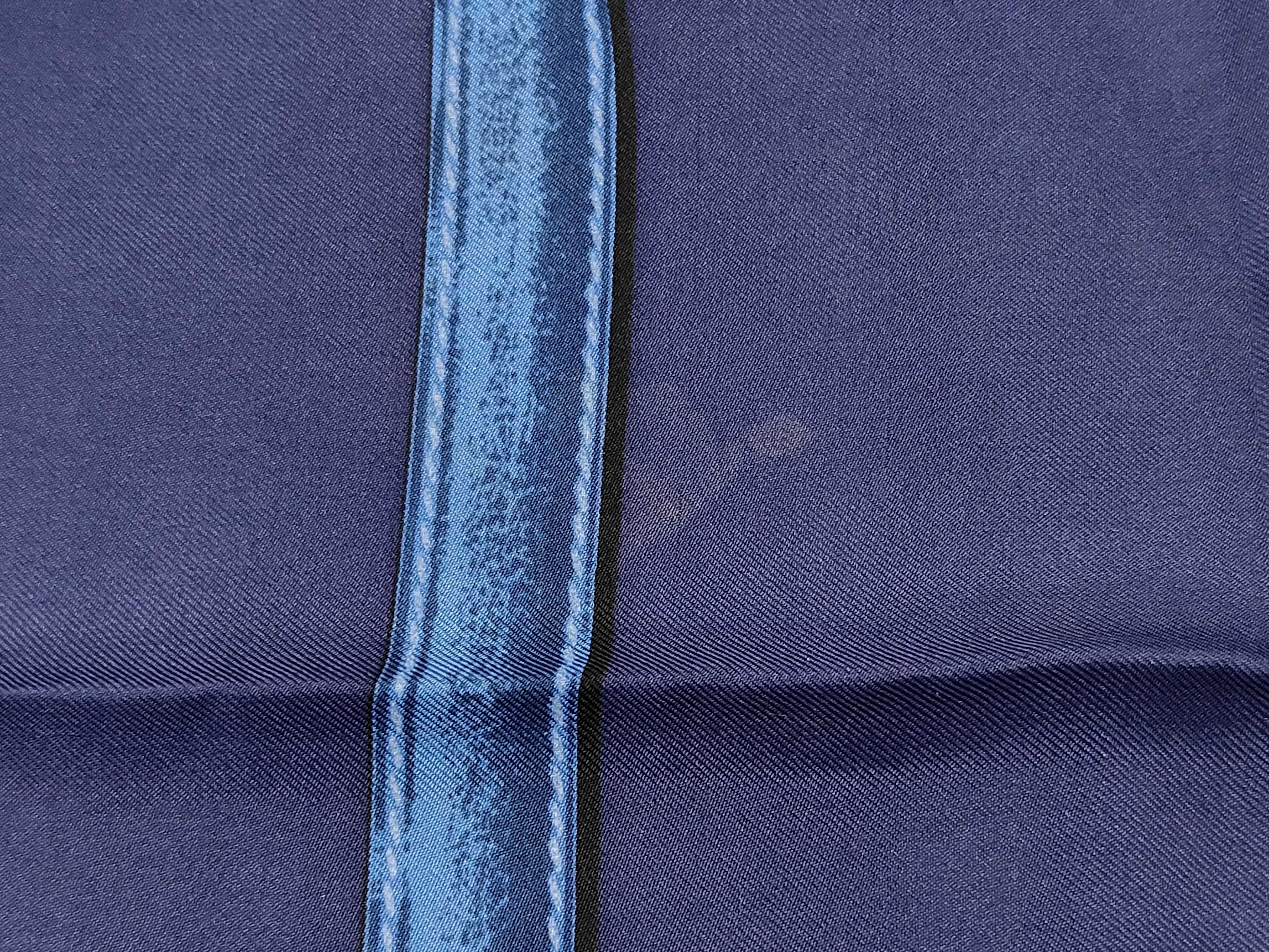 Must de Cartier Silk Scarf with Belt and Chain Motif