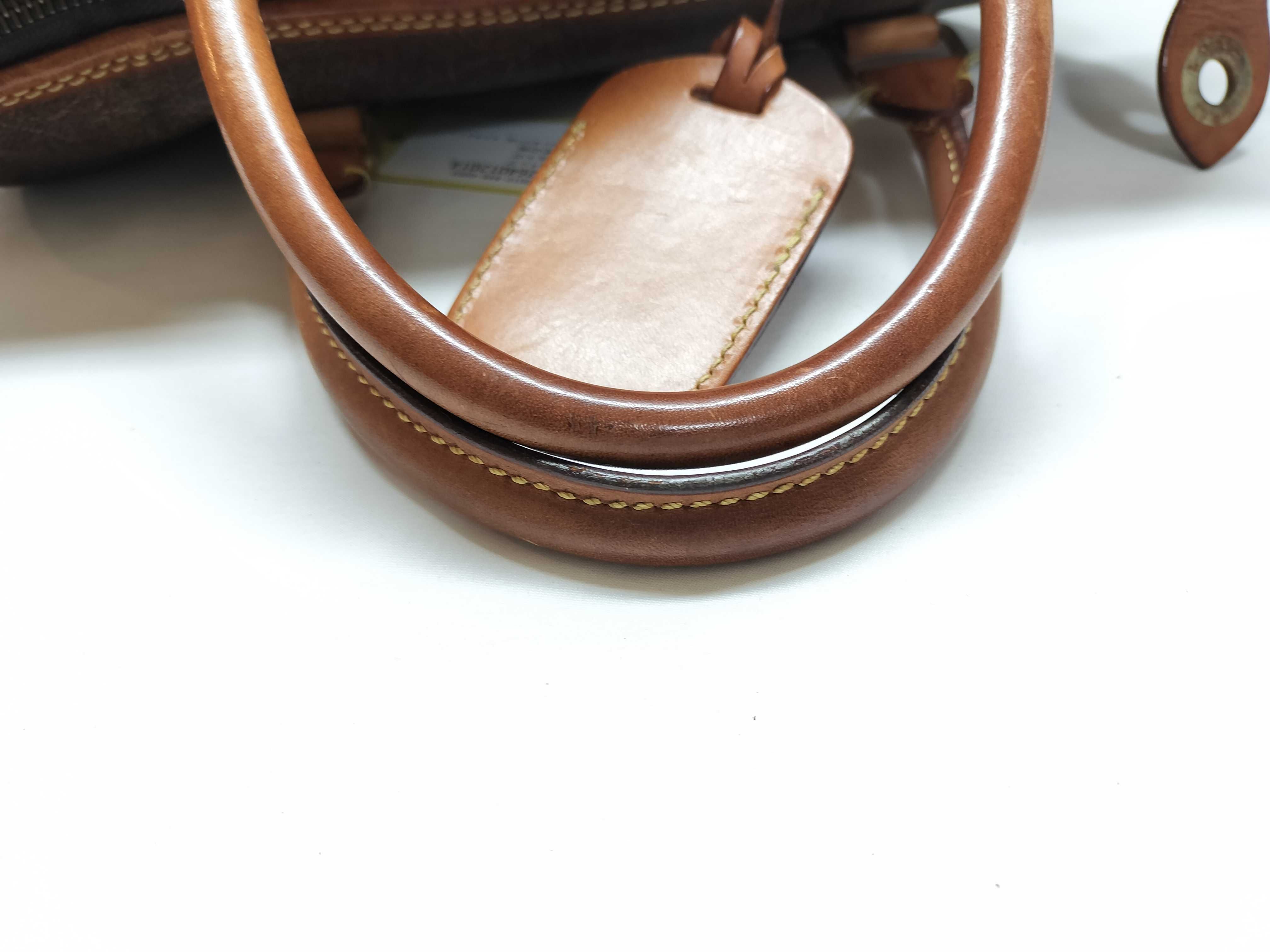 Etro Paisley Print Coated Canvas Boston Bag with Leather Trim