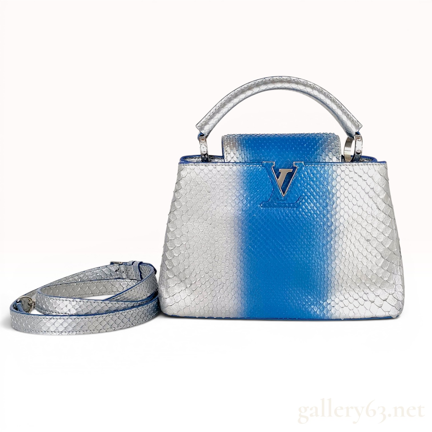 Louis Vuitton Python Capucines BB Top Handle Bag