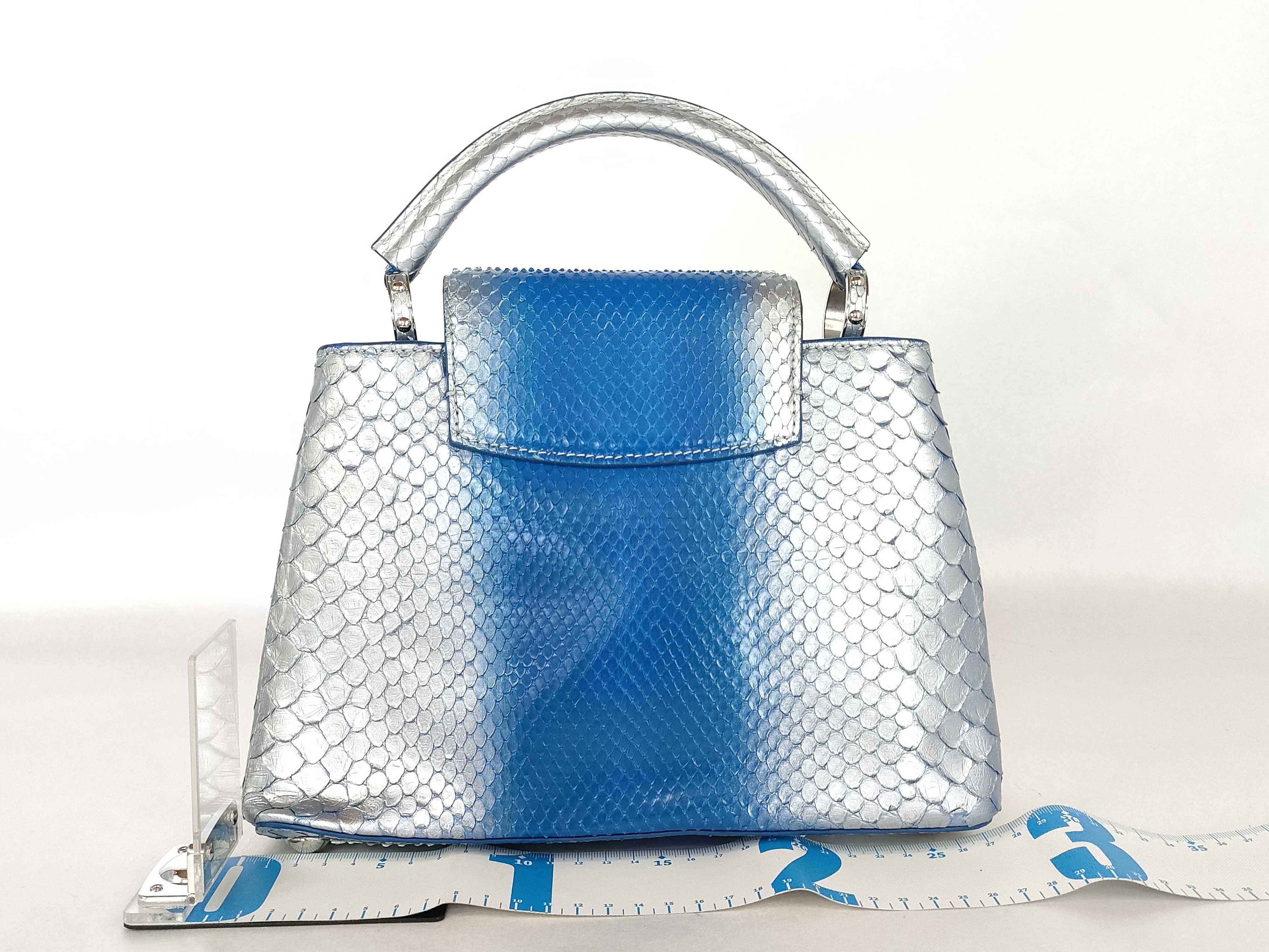 Louis Vuitton Python Capucines BB Top Handle Bag