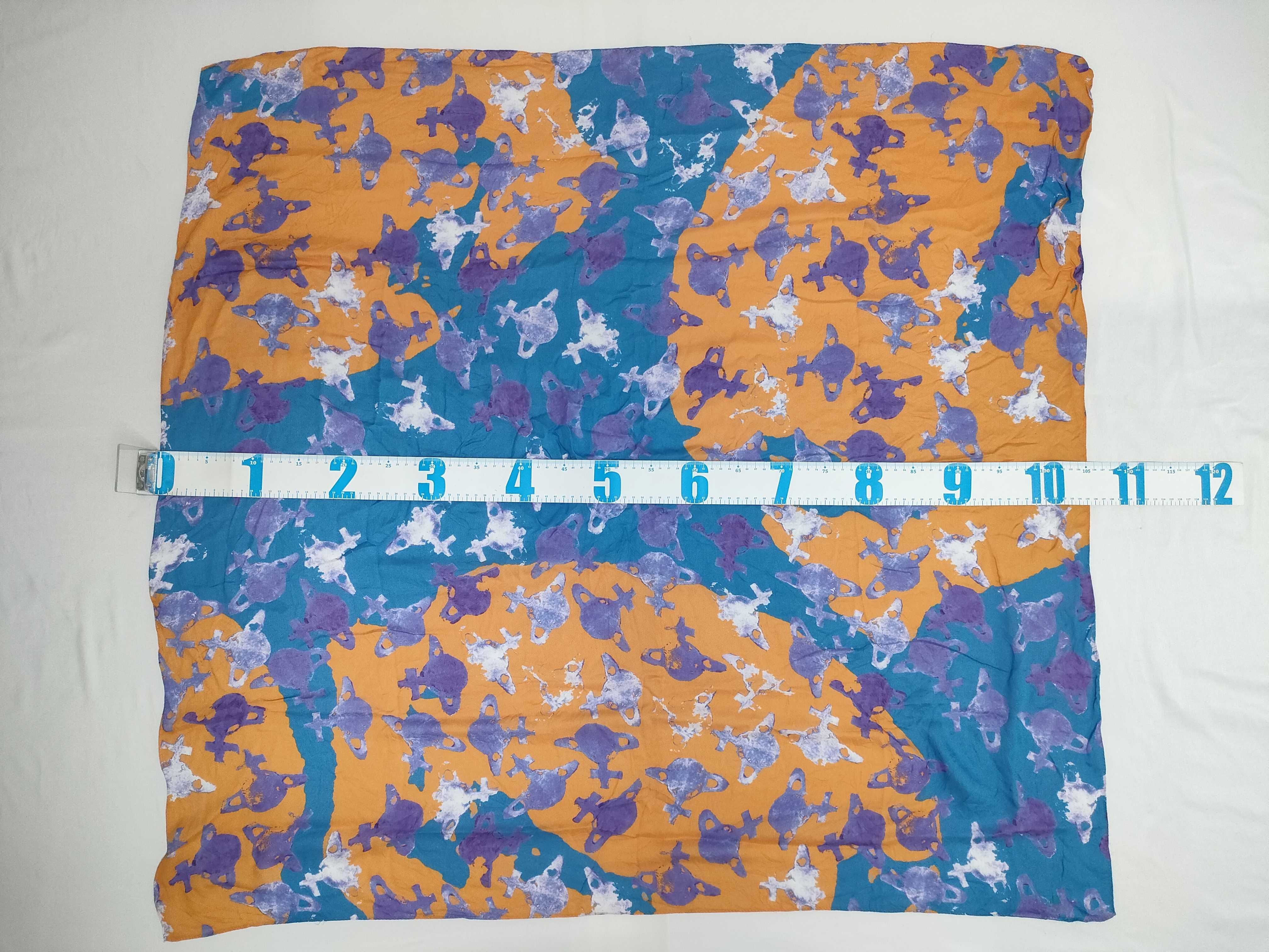 Vivienne Westwood Signature Orb Motif Rayon Scarf