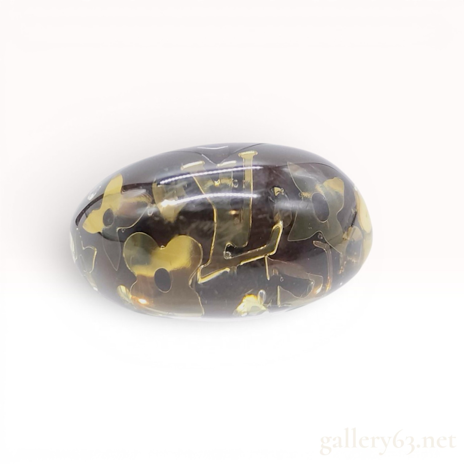 Louis Vuitton Inclusion Resin Monogram Dome Ring